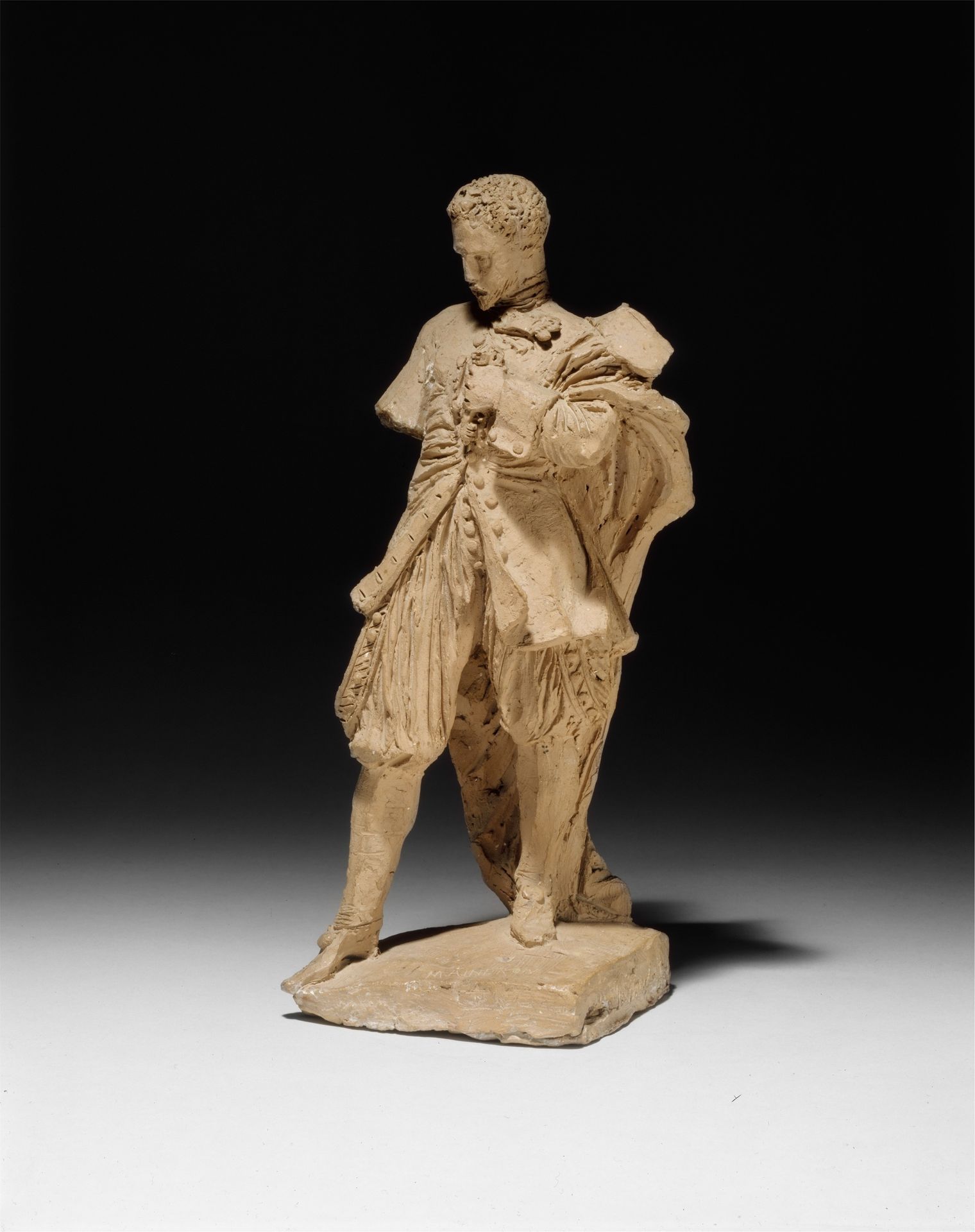 Model for a statue of a hero by Etienne-Hippolyte Maindron