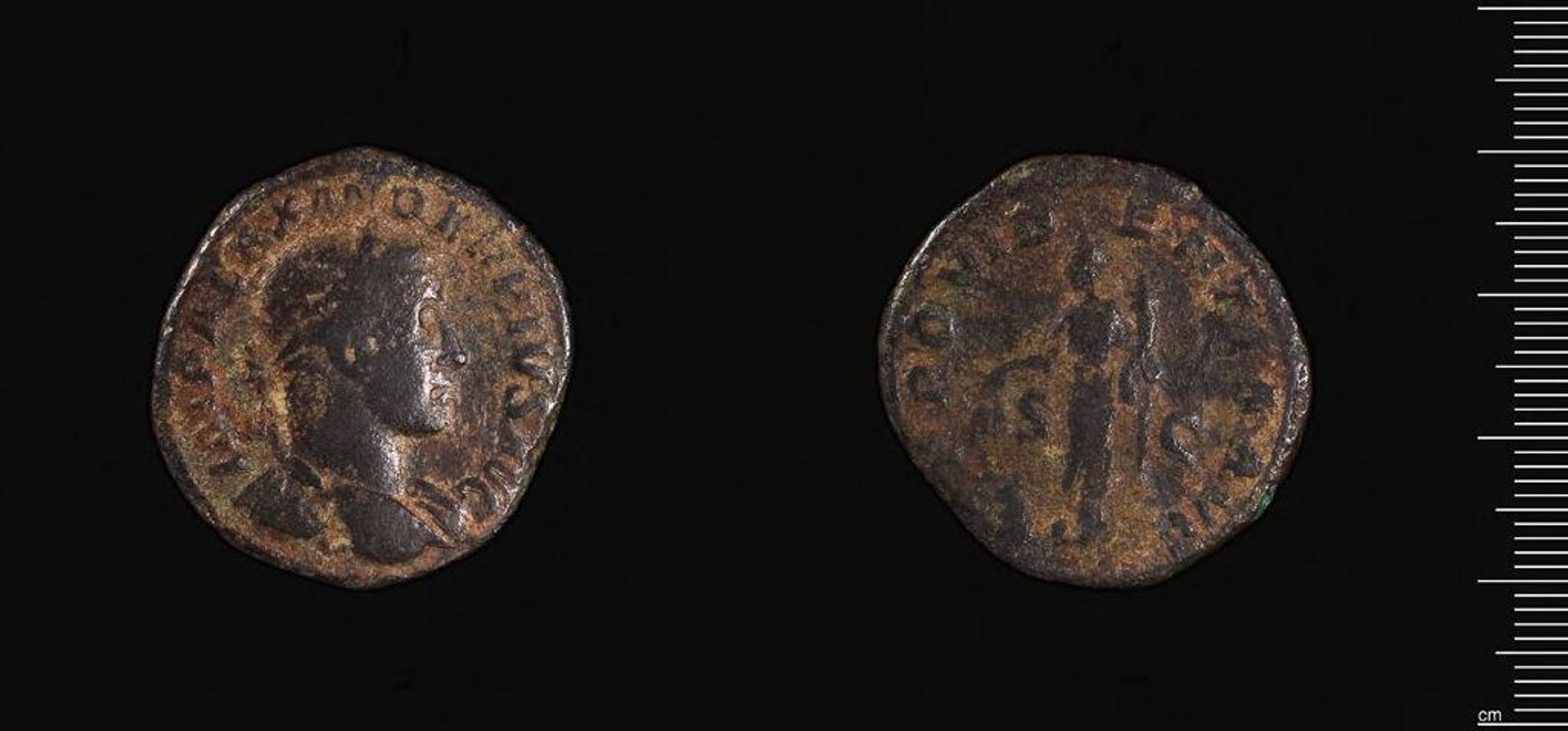 Sestertius of Alexander Severus by Severus Alexander
