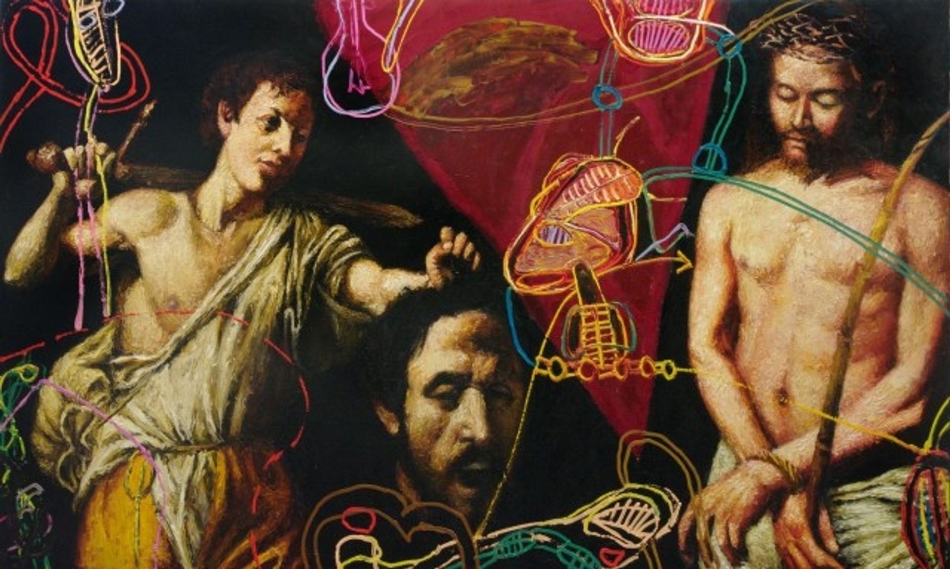 Roitburd VS Caravaggio. Opus # 004 by Alexander Roitburd