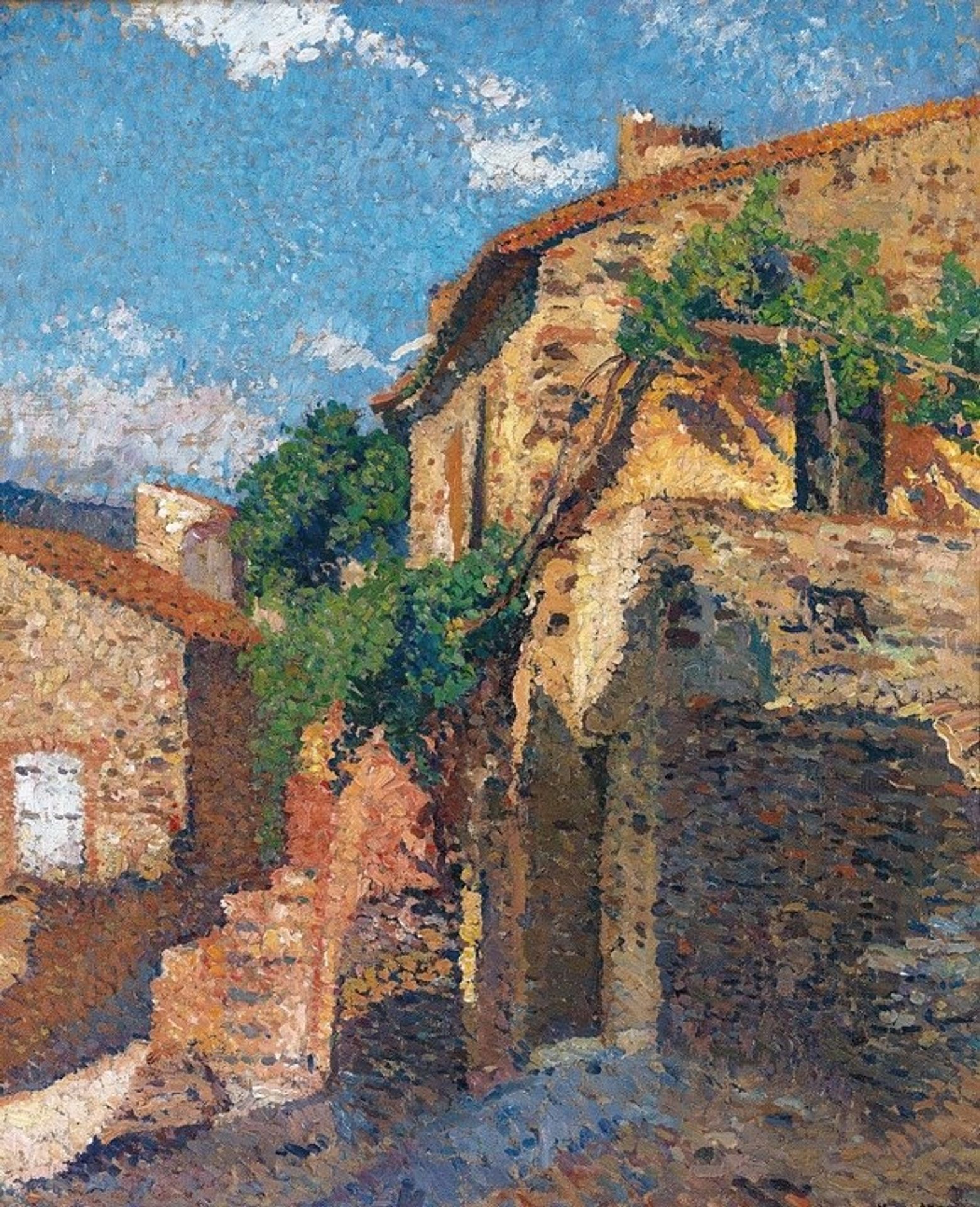 Maisons À Collioure by Henri Martin