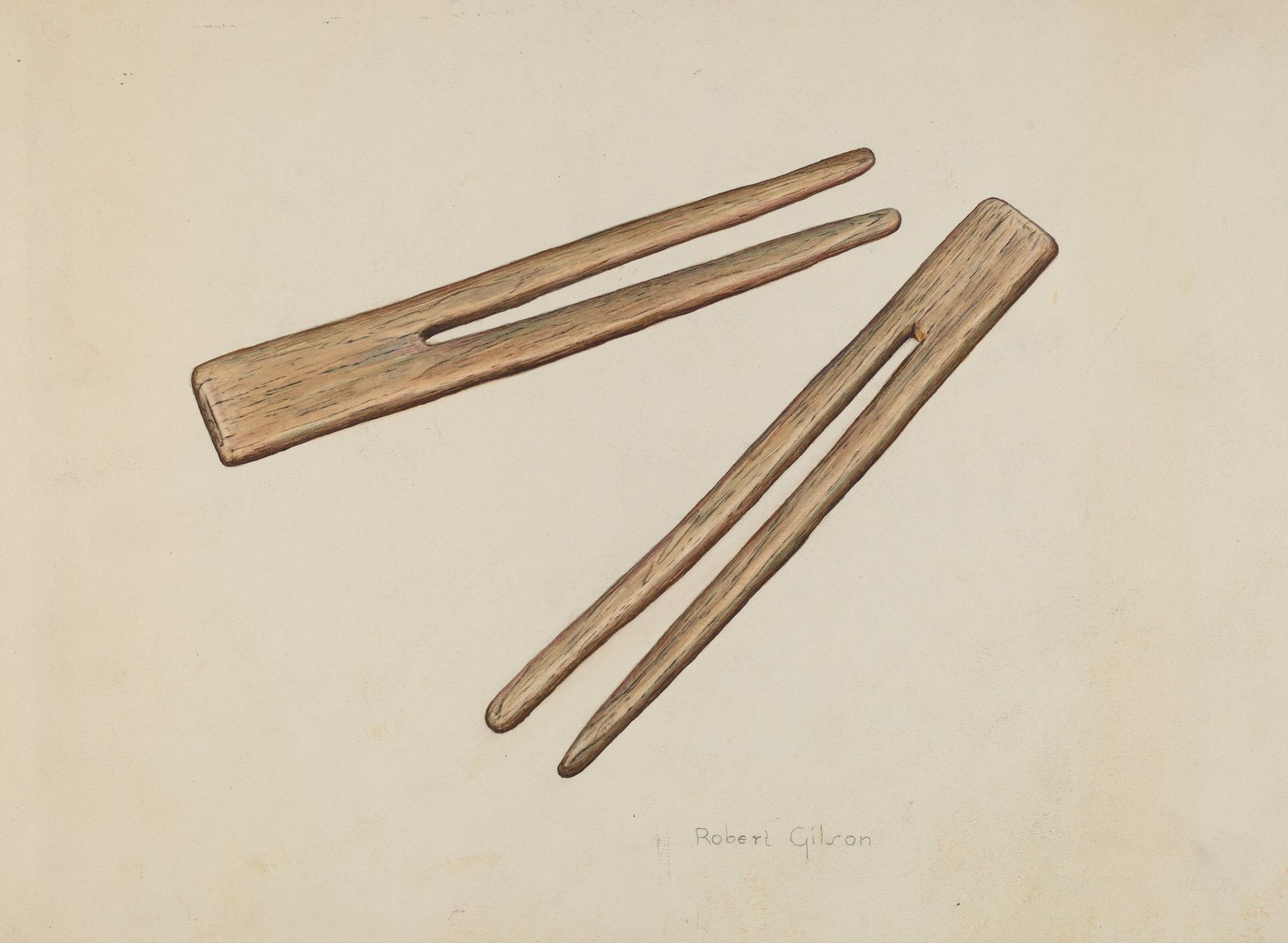Clothes Pins by Robert Gilson