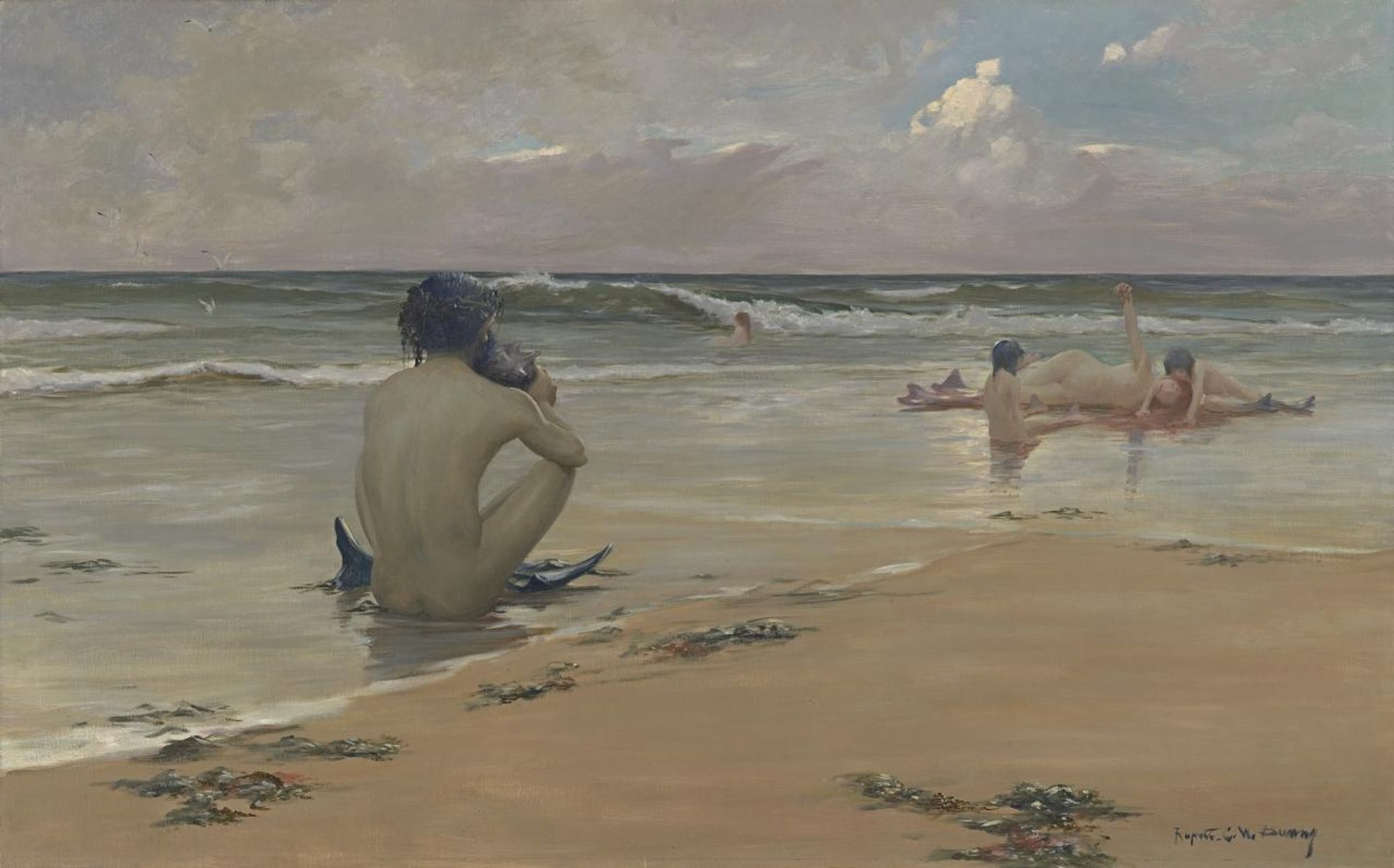 Sea Idyll by Rupert Bunny