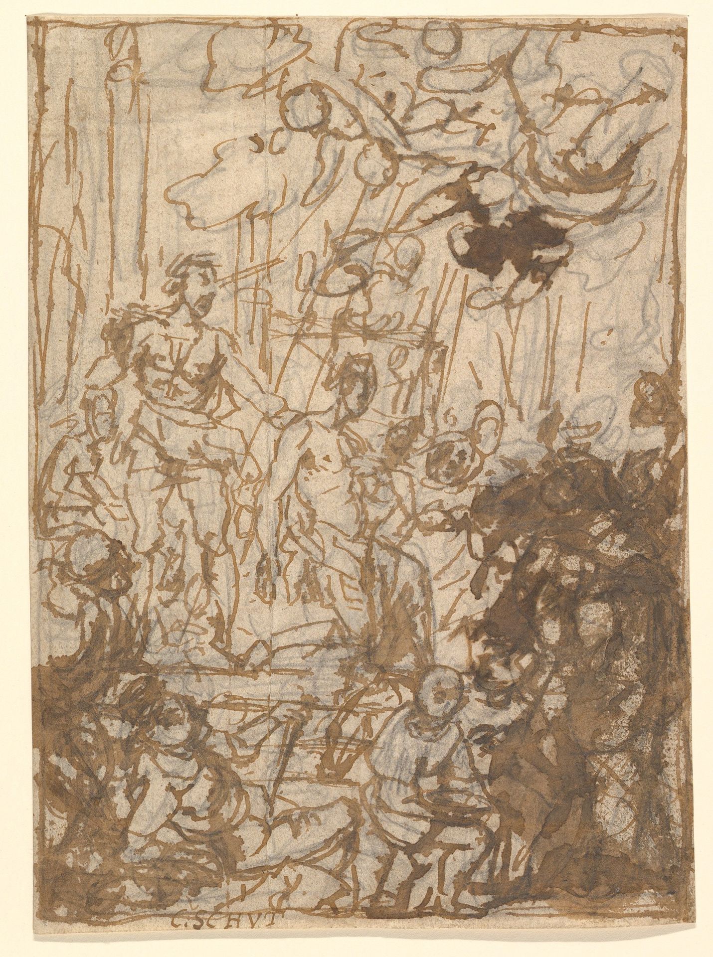 Martyrdom of Saint Gereon by Cornelis Schut