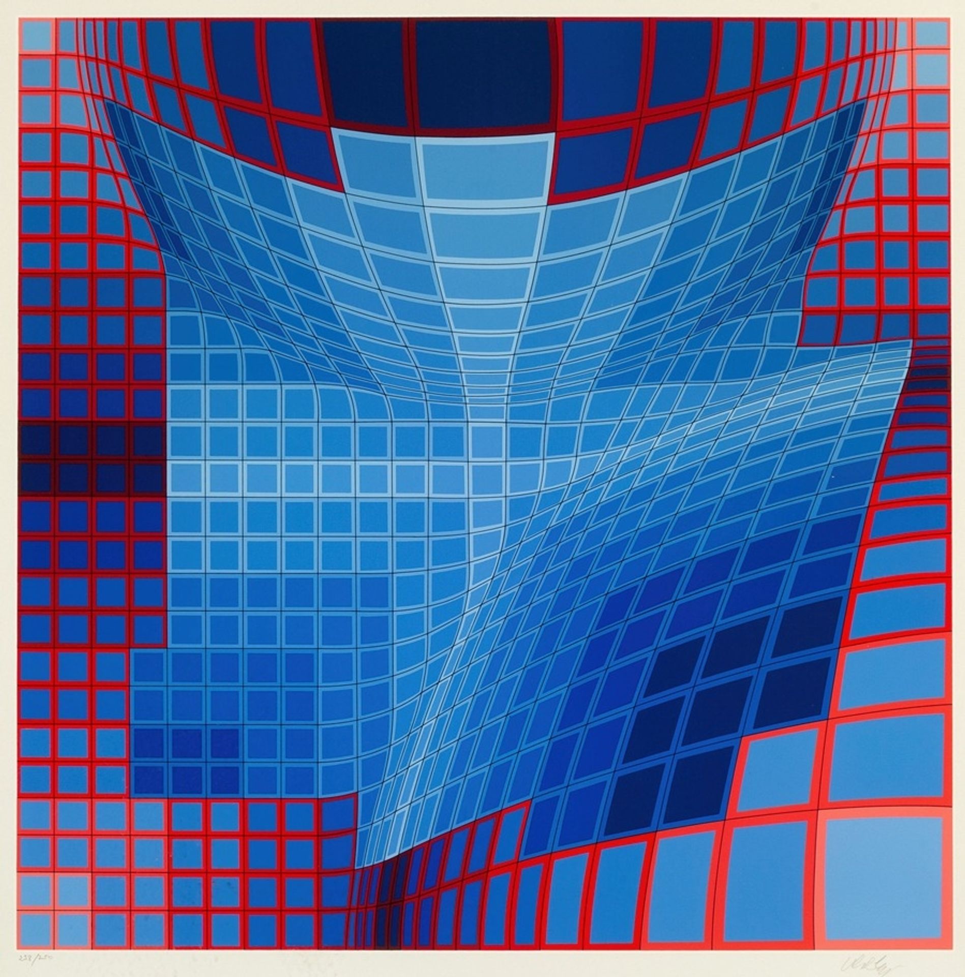 Galaxy by Victor Vasarely
