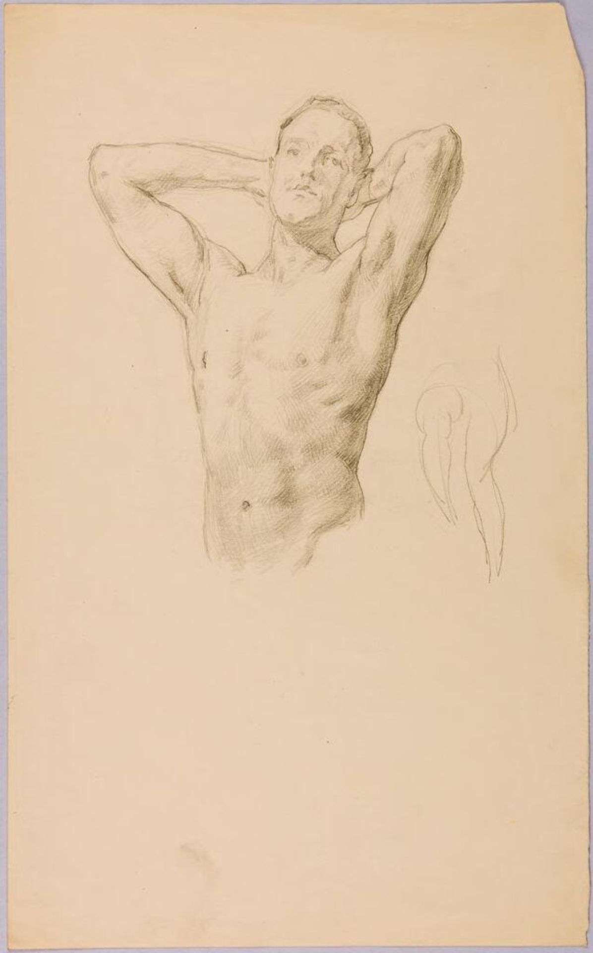Torso of a Male Nude by Frank Samuel Eastman