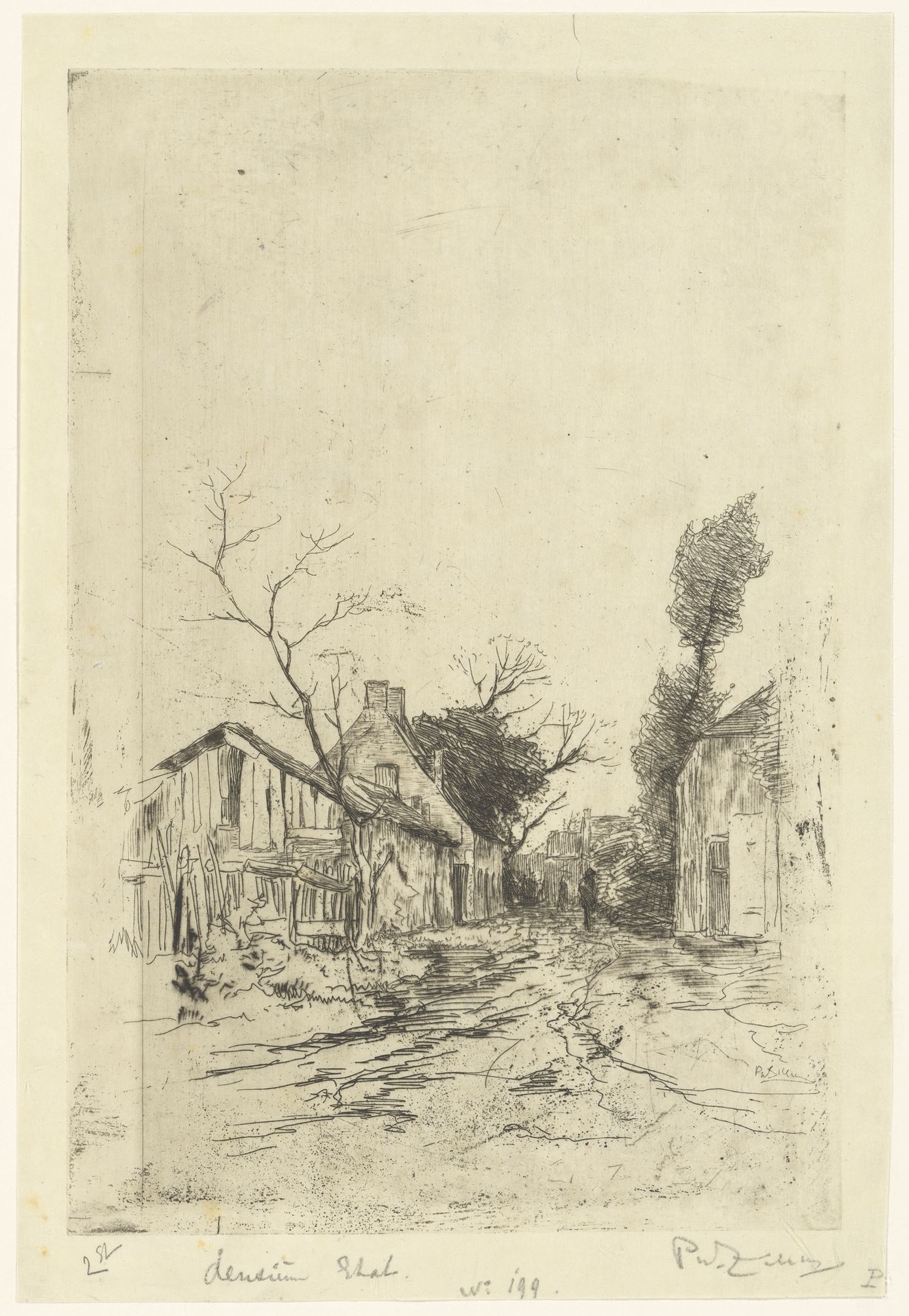 Dorpsstraat by Philip Zilcken