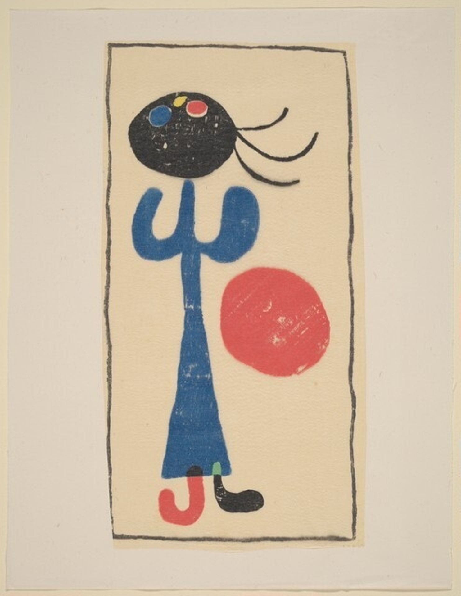 Untitled [plate XLVI] by Joan Miró