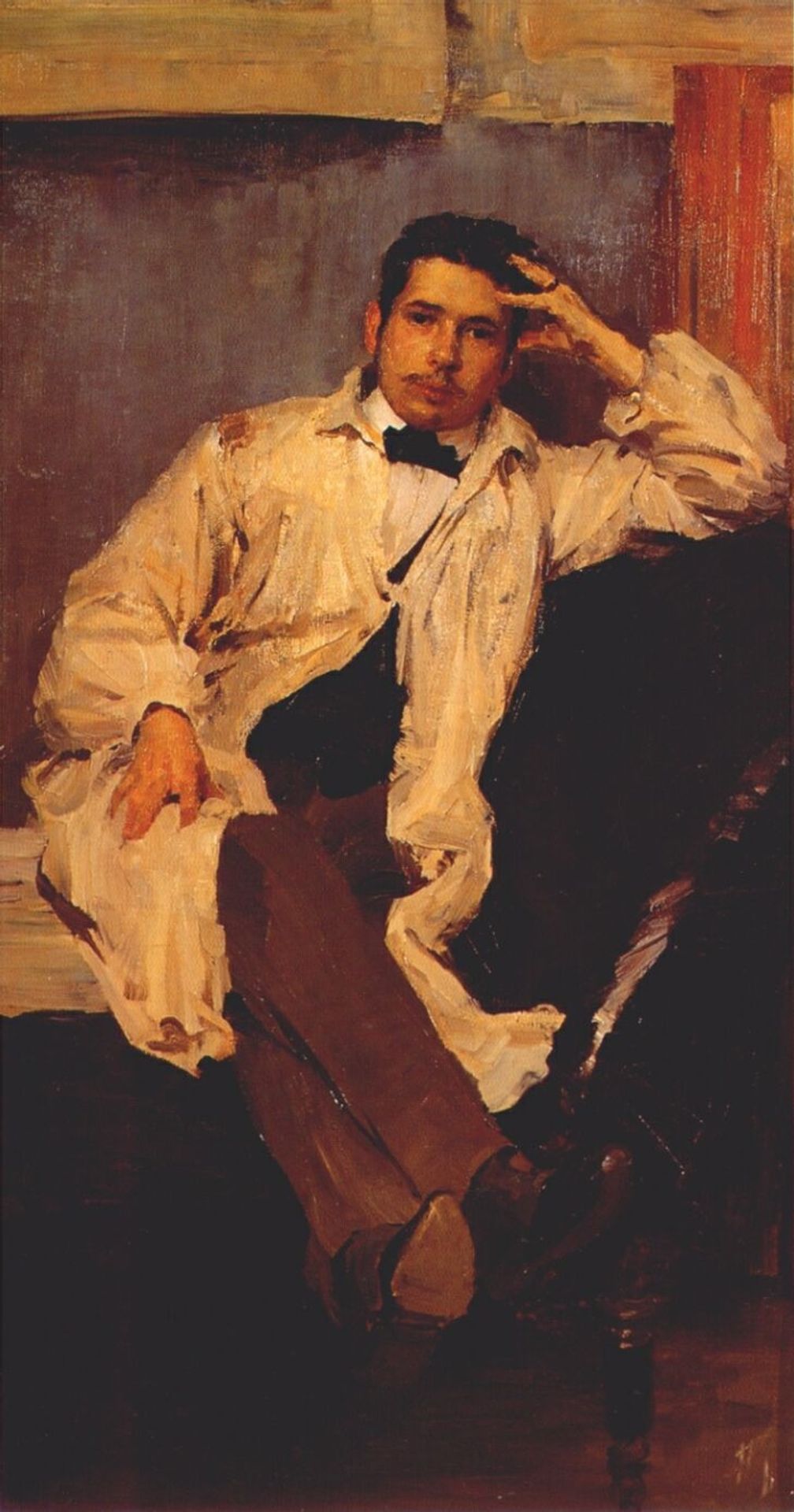 Portrait of K. A. Somov by Filipp Malyavin