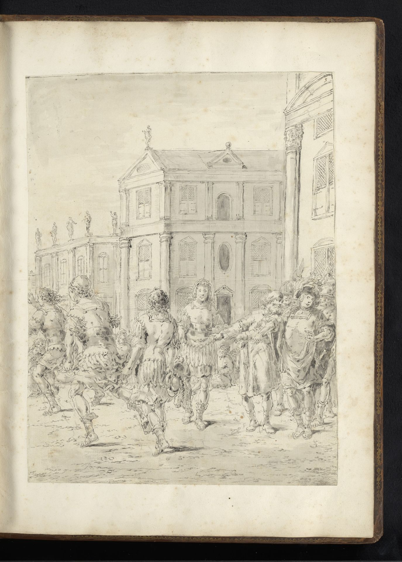 Alexander de Grote loopt niet mee tijdens de Olympische Spelen by Leonaert Bramer