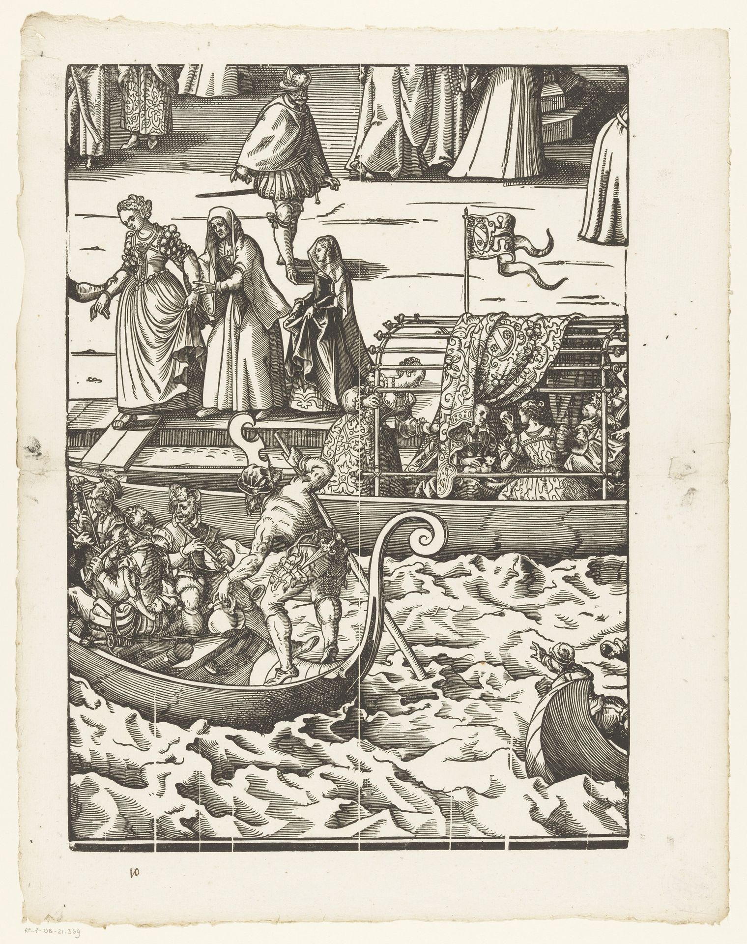 Festa della Sensa (twaalfde gedeelte) by Jost Amman