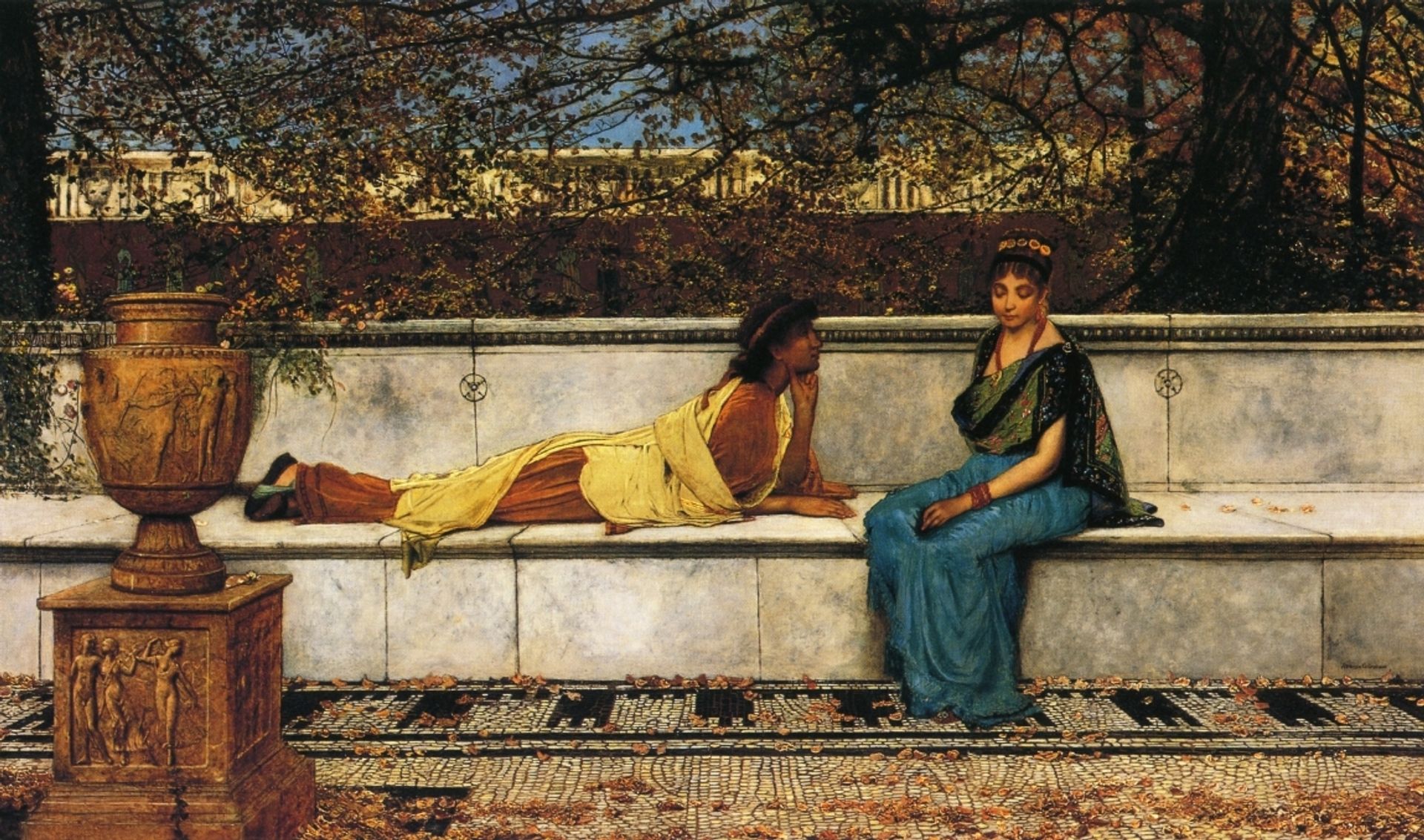 Two Thousand Years Ago by John Atkinson Grimshaw