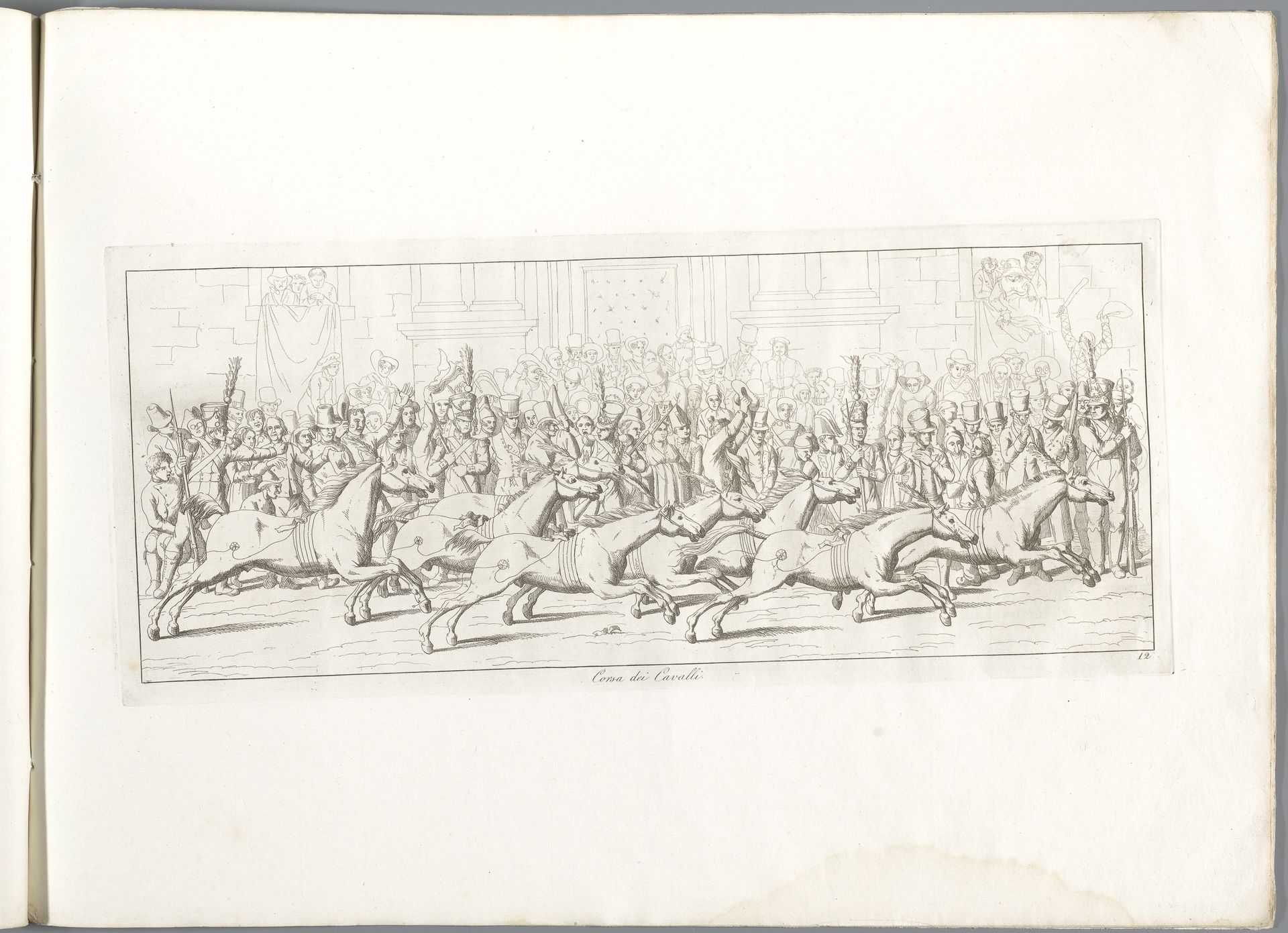 Paardenrace by Carl Gustaf Hjalmar Mörner