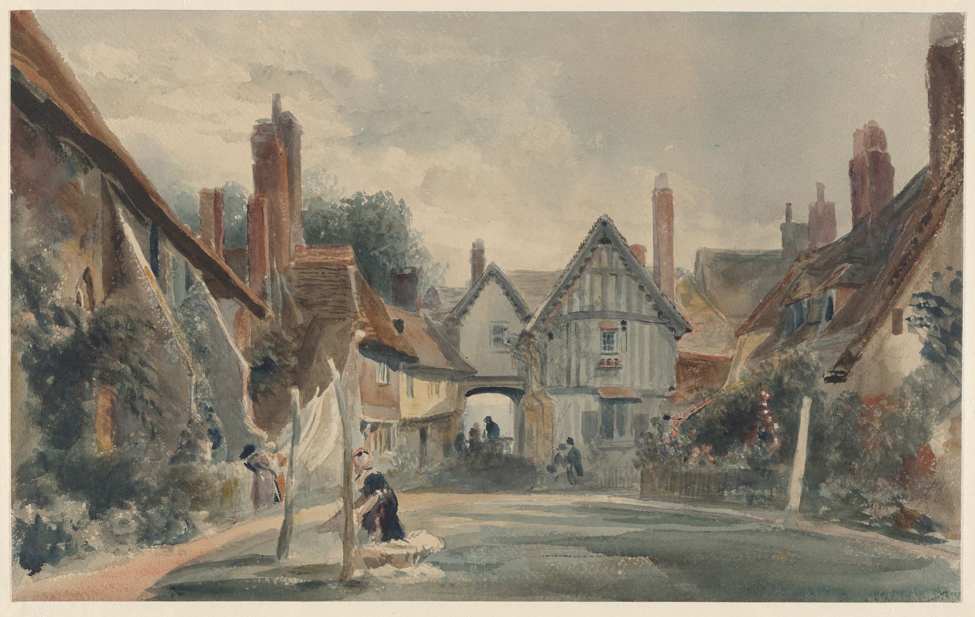 Saint John's Hospital, Canterbury by Peter De Wint