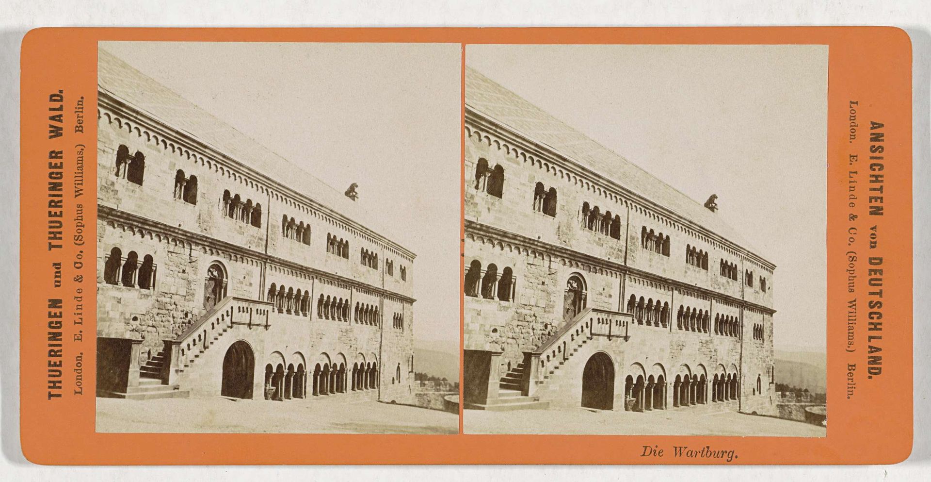 Paleis van de graven op de Wartburg by Hermann Selle