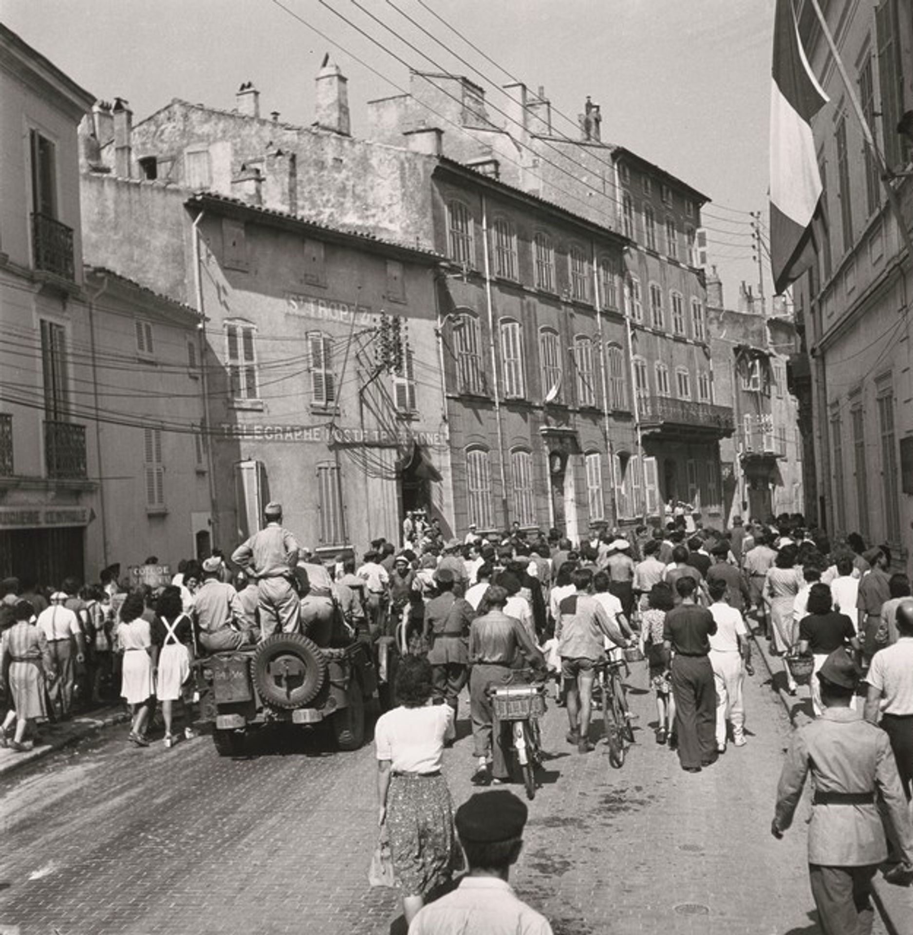 Untitled (Collaborators, St. Tropez, France) by Constance Stuart Larrabee