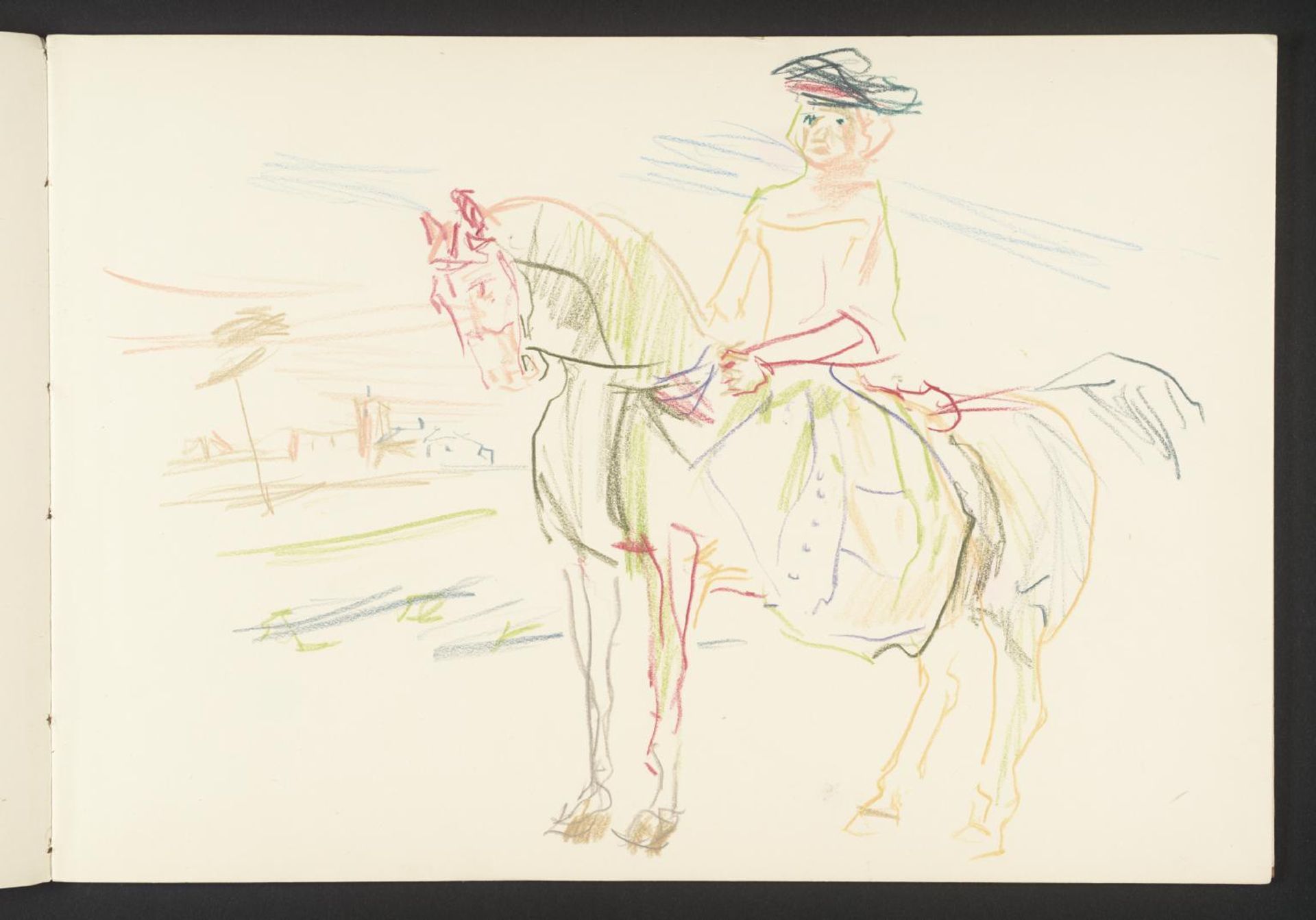 [no title] by Oskar Kokoschka