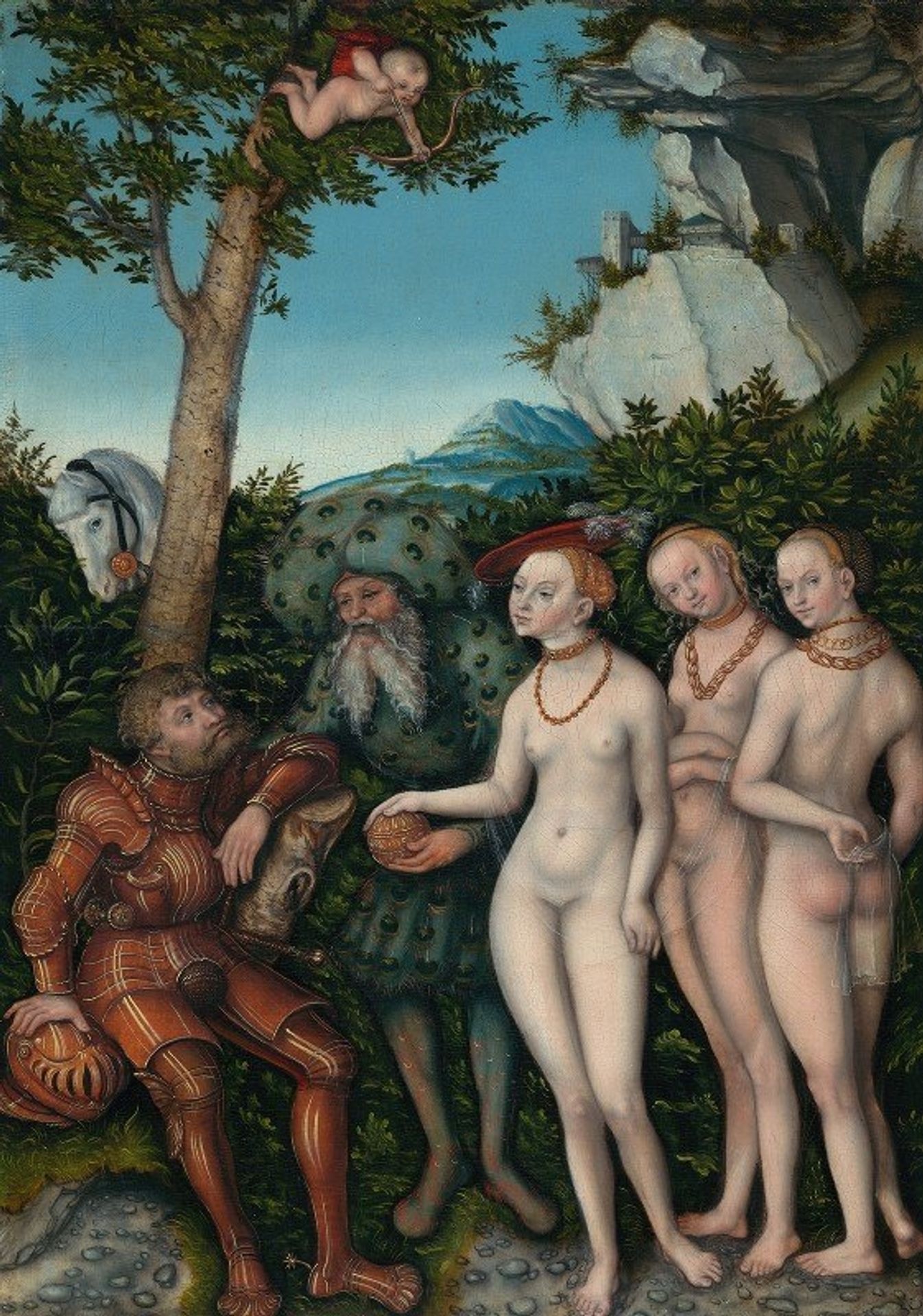 Judgment of Paris by Lucas Cranach the Elder