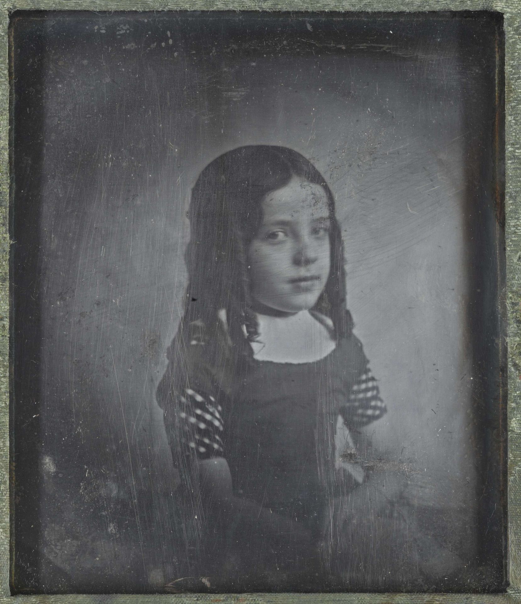 Portrait of the Photographer’s Daughter Charlotte Asser by Eduard Isaac Asser