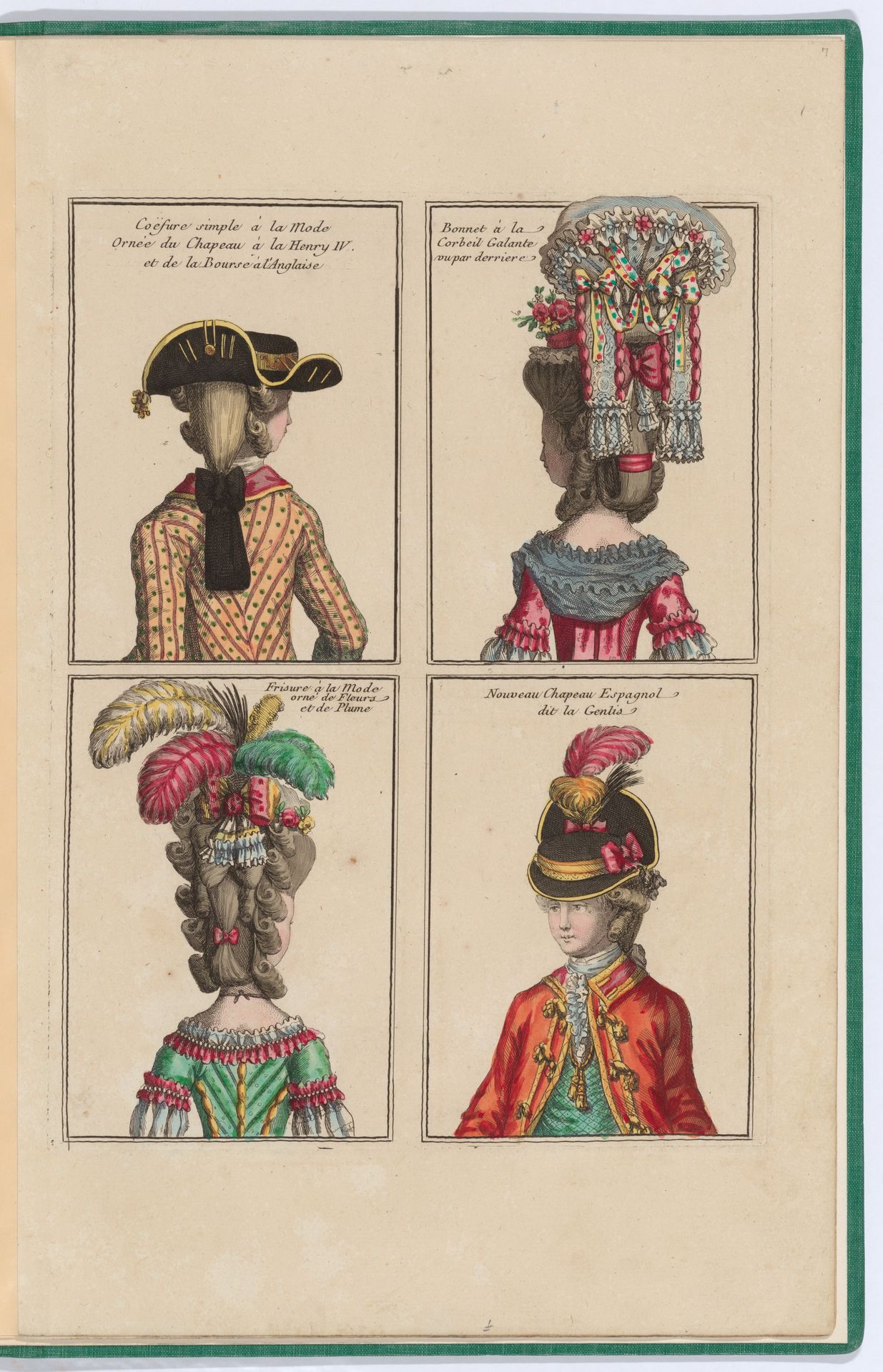 La Parure des Dames, Plate 7 by Mondhare et Jean