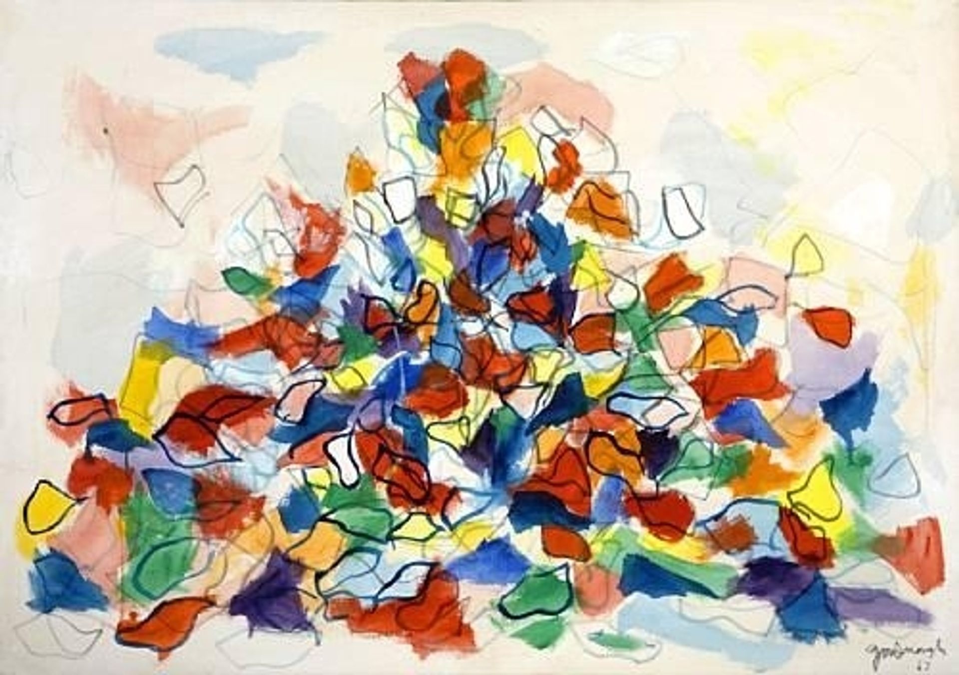 Color Abstraction by Robert Goodnough