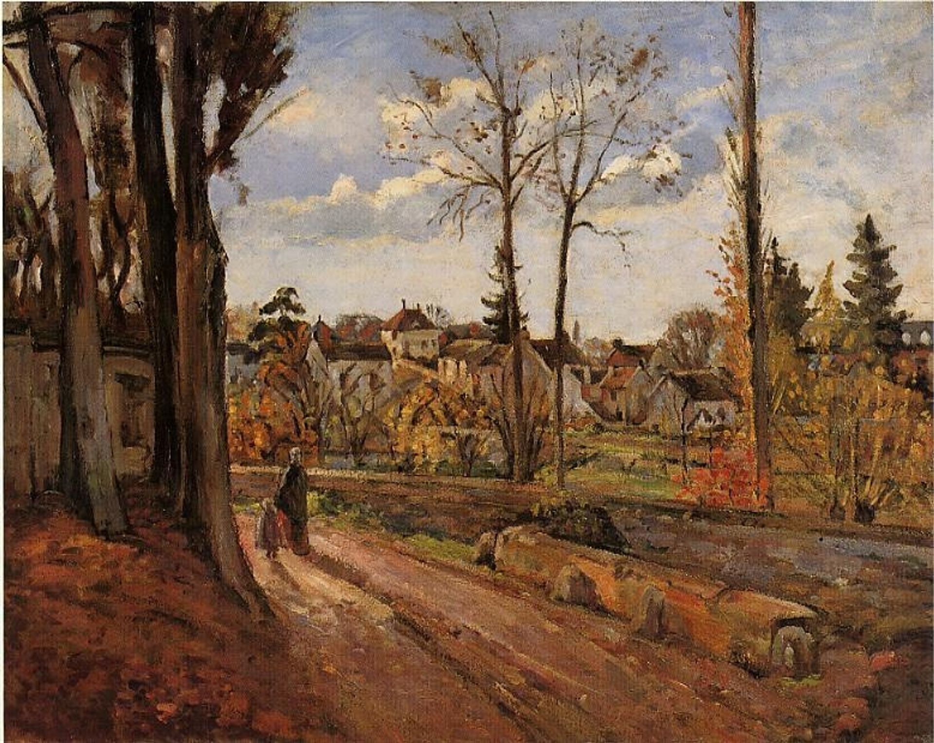 Louveciennes by Camille Pissarro