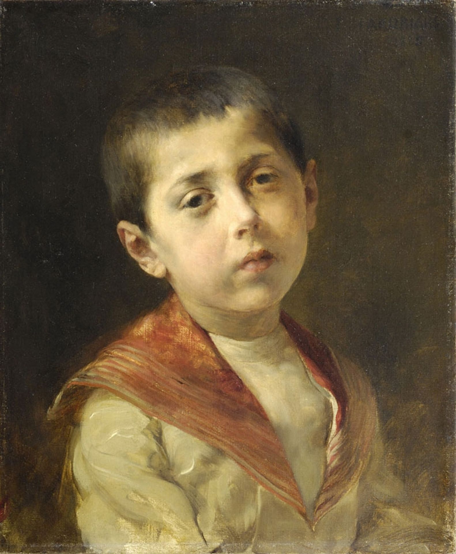 Potrait of Vassilakis Melas by Georgios Jakobides