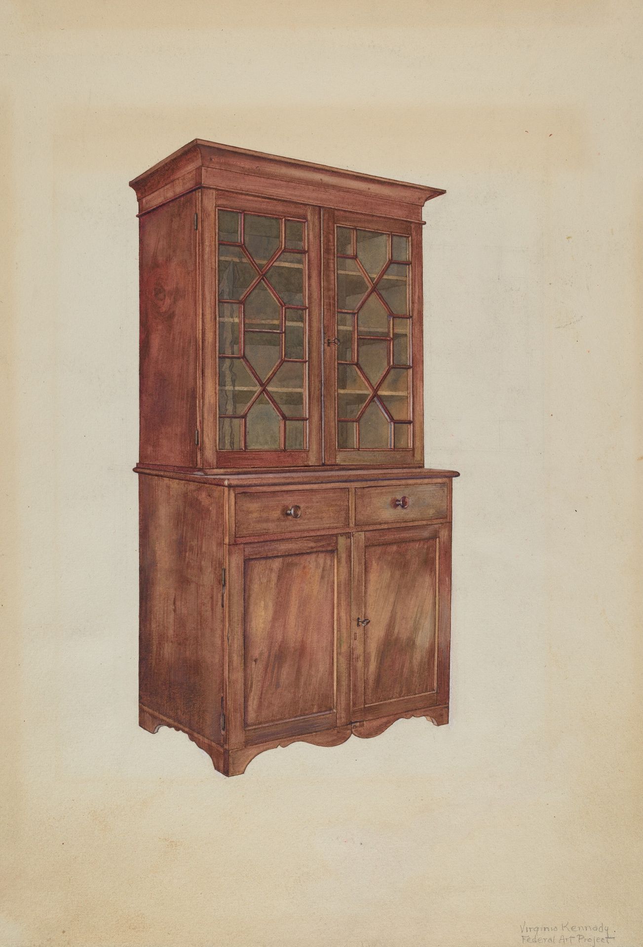 Cupboard by Virginia Kennady