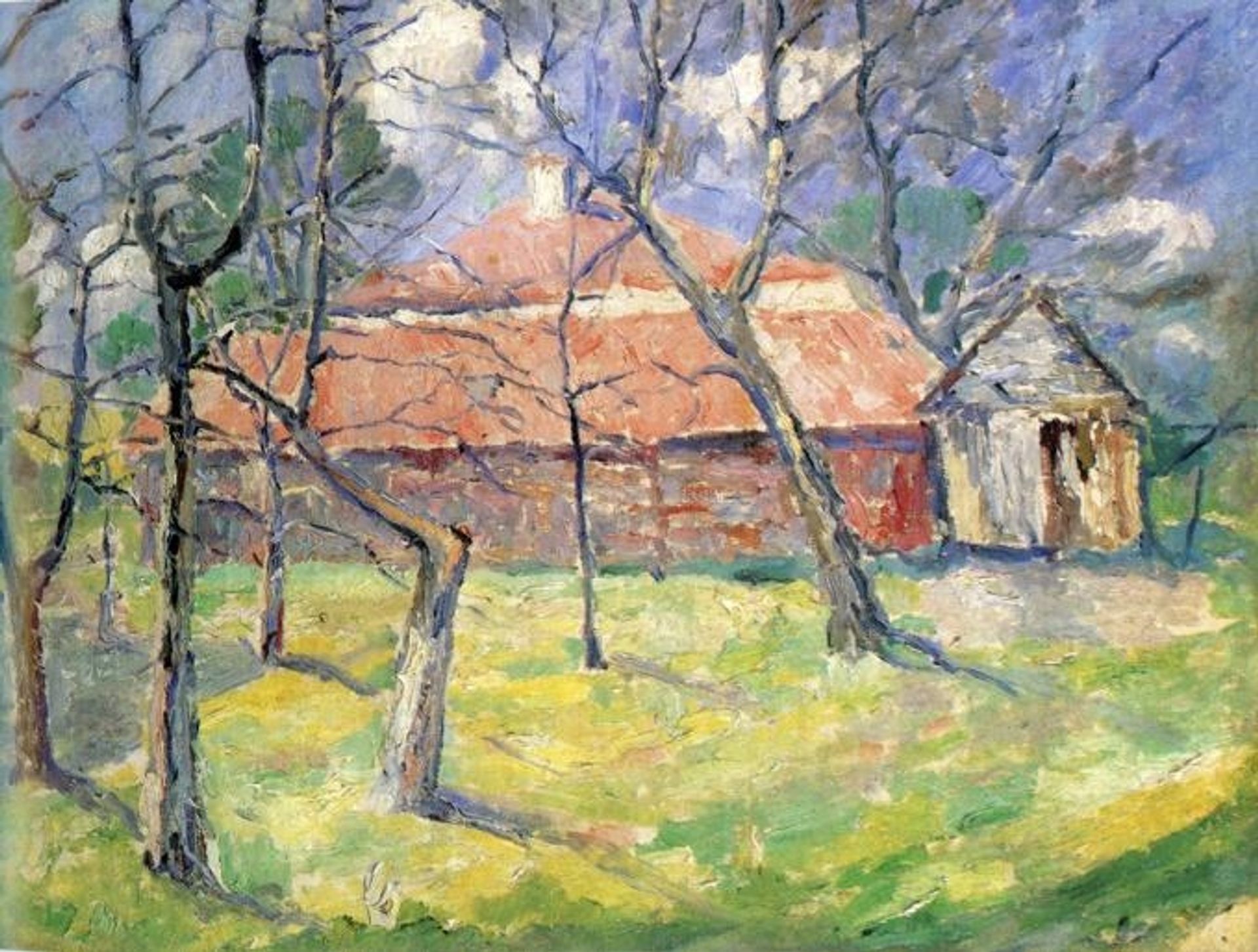 Landscape near Kyiv by Kazimir Malevich