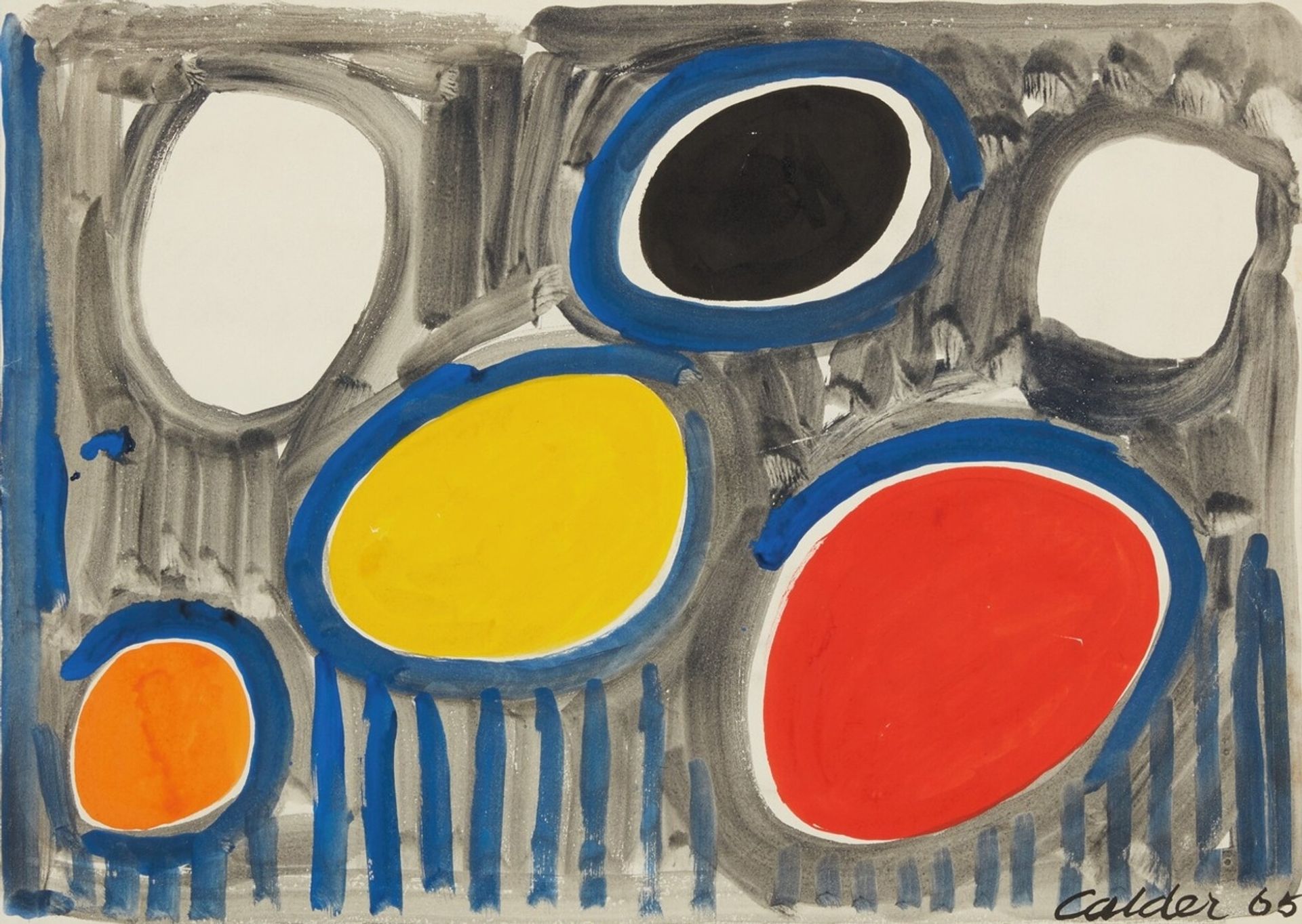 Coloured Pebbles by Alexander Calder