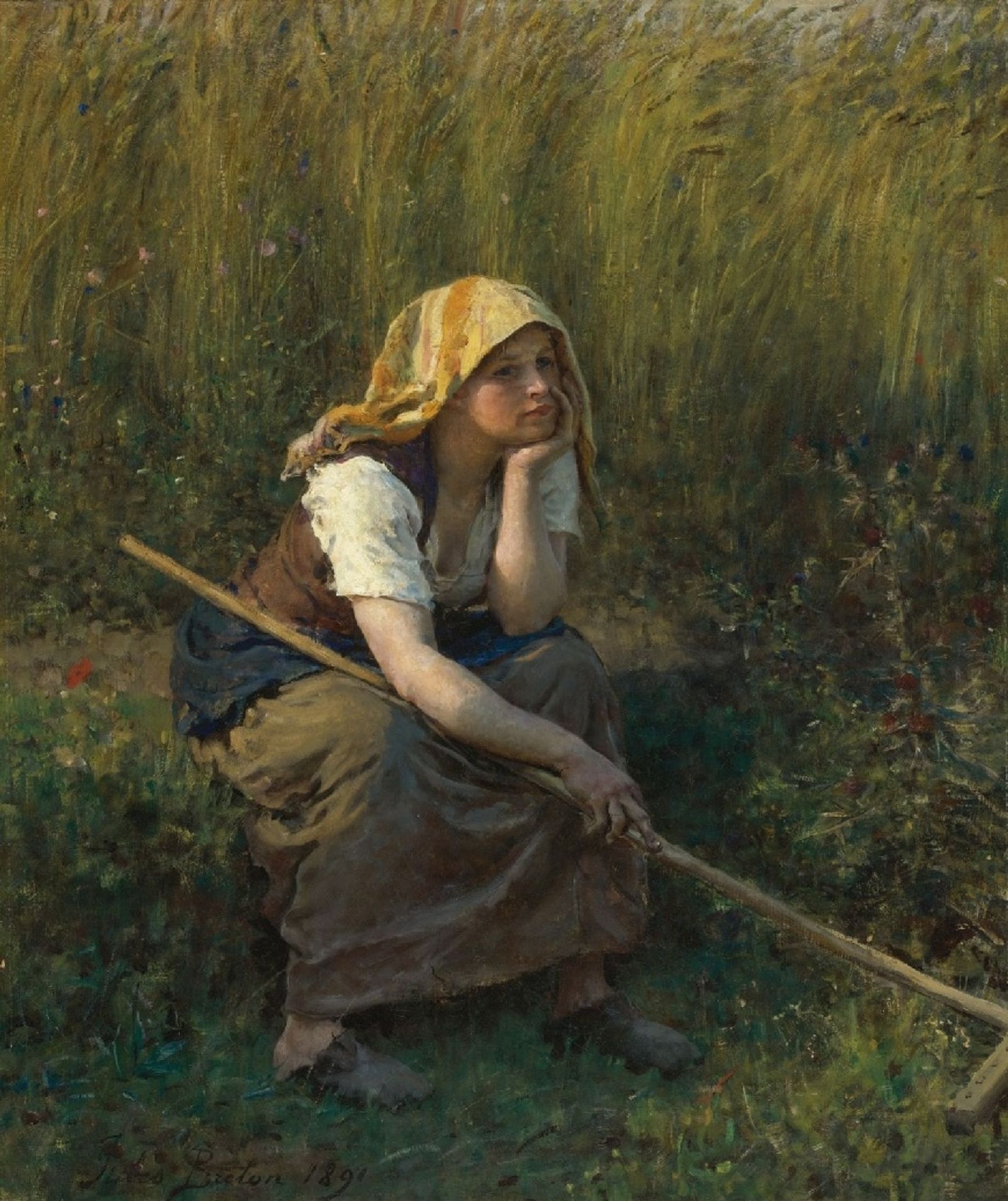 Summer by Jules Breton