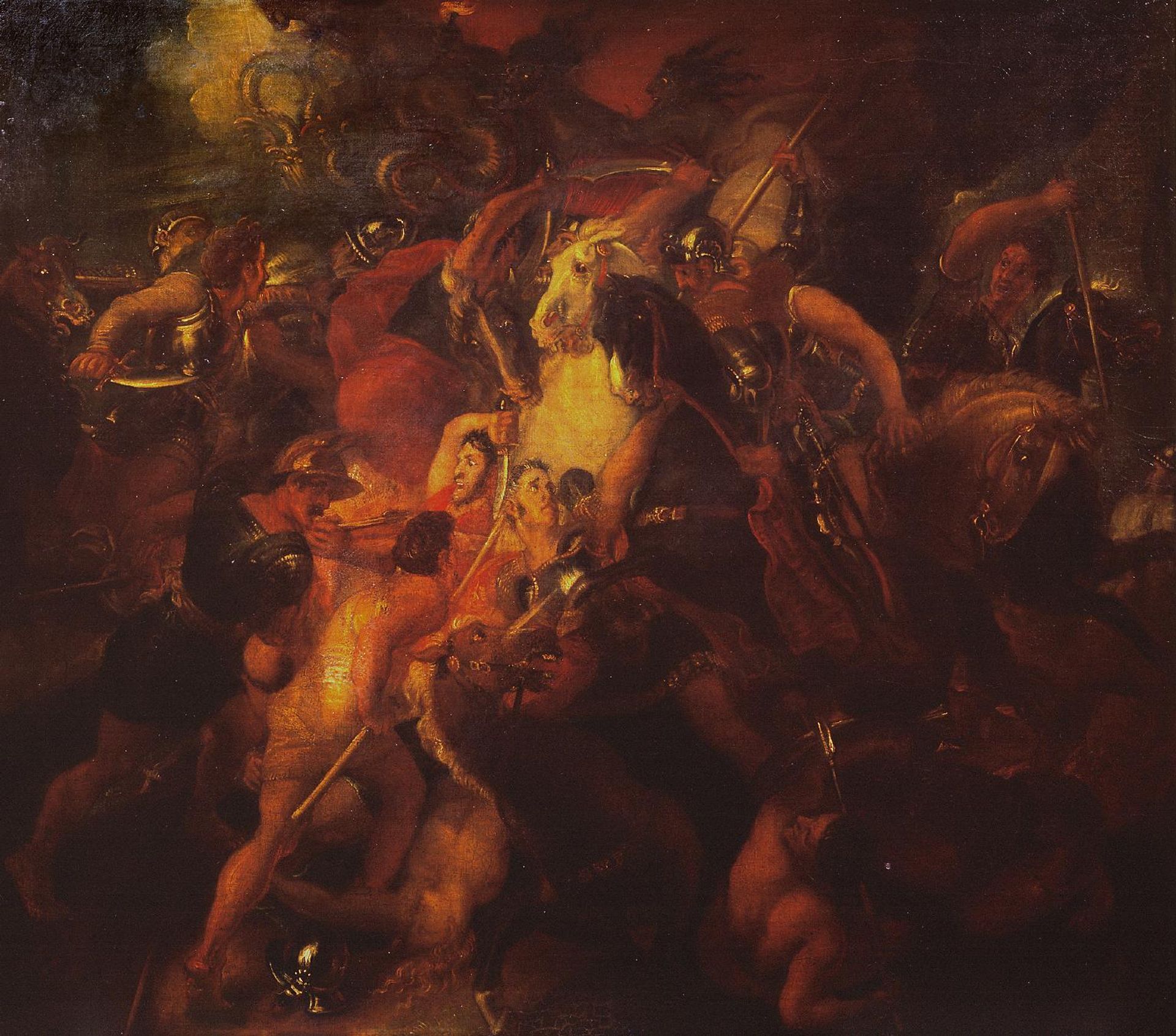 A Battle by Thomas Stothard