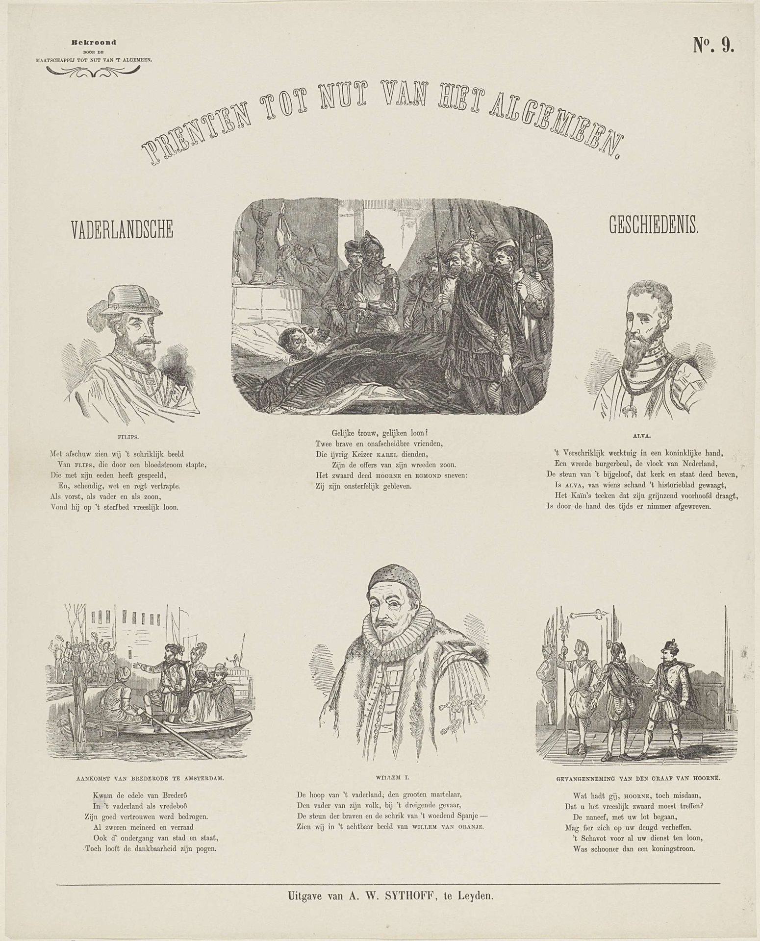 Vaderlandsche geschiedenis by Albertus Willem Sijthoff