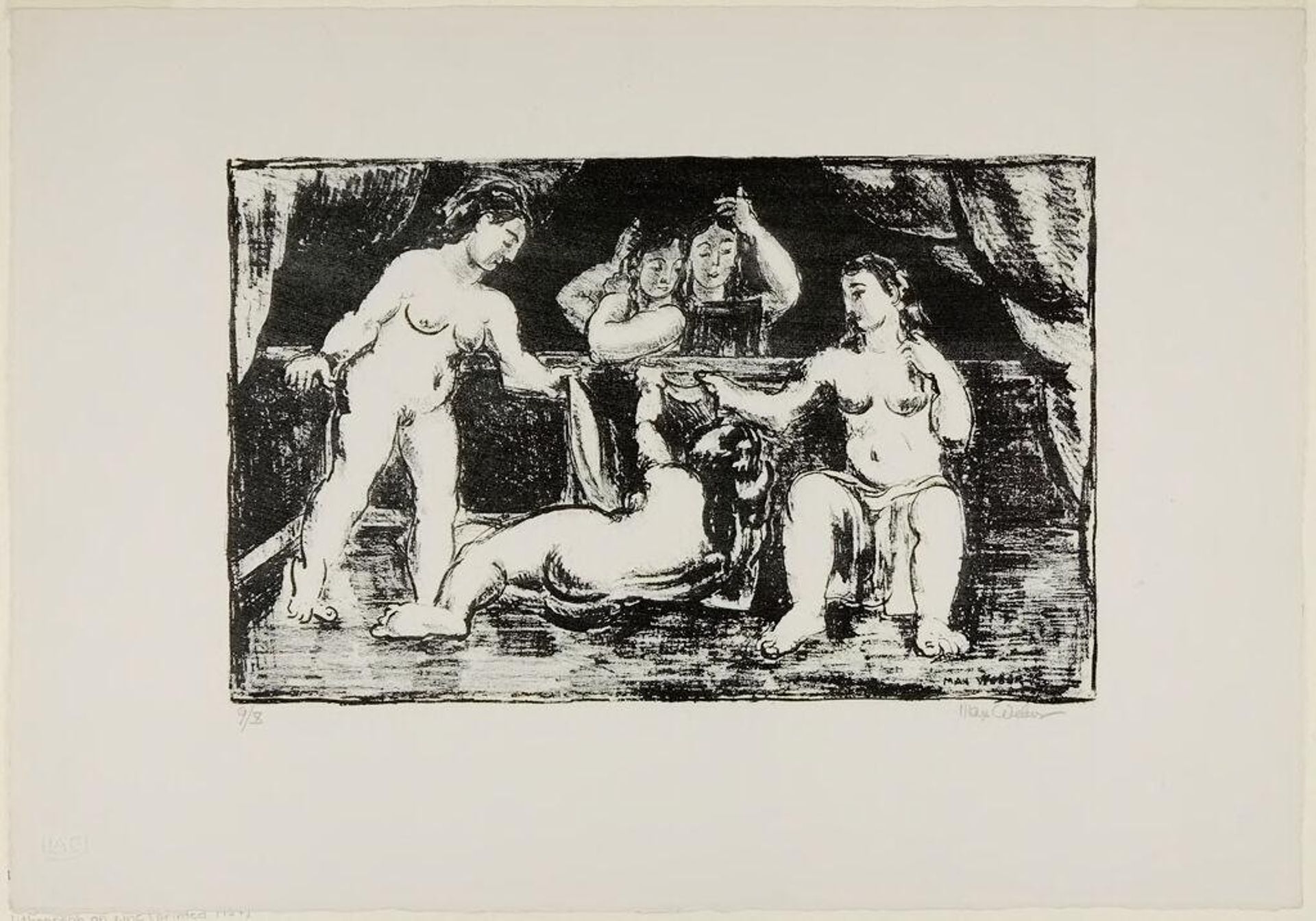 Mirror, No. 2 by Max Weber