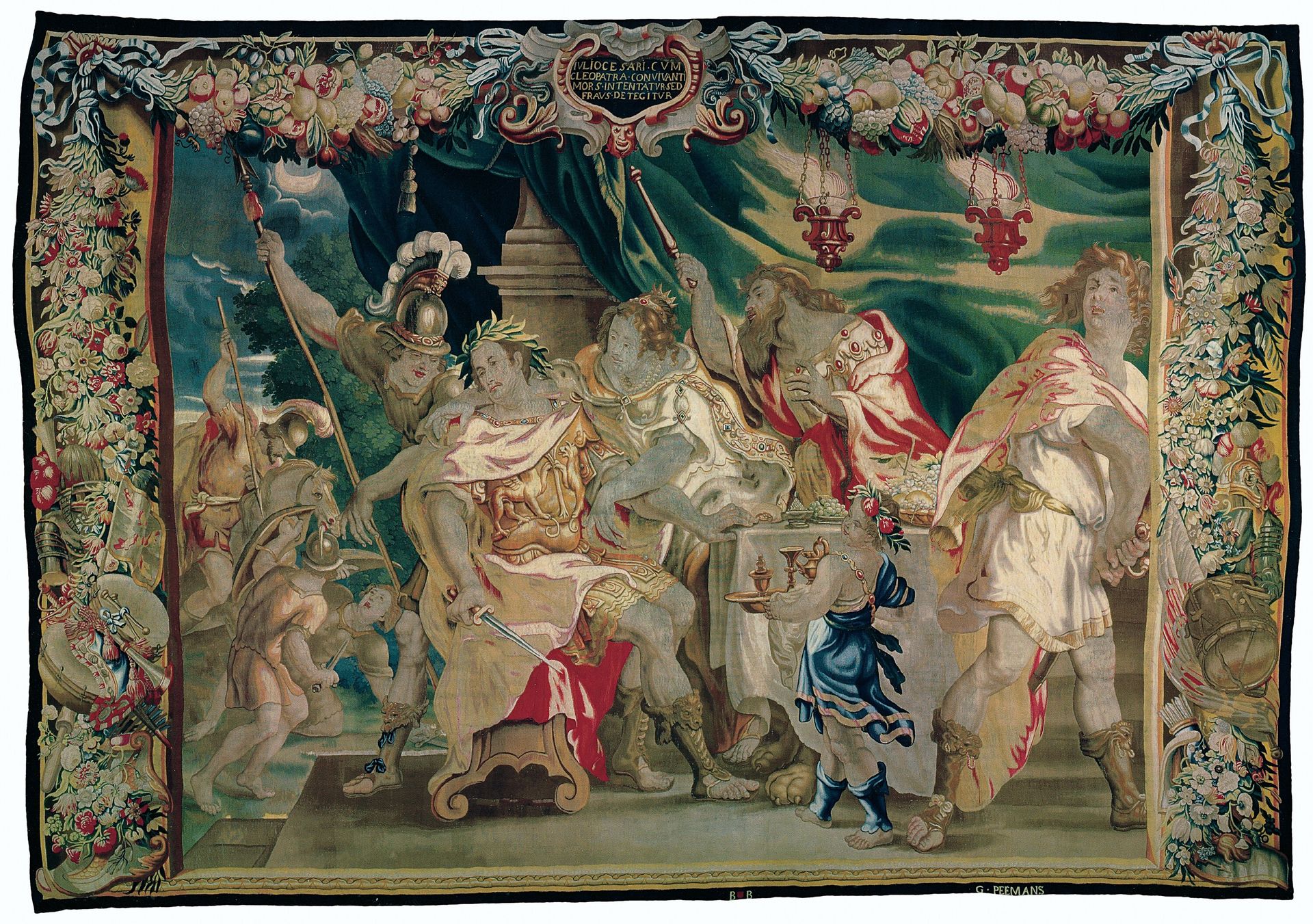 Discovery of the Plot to Kill Caesar and Cleopatra from The Story of Caesar and Cleopatra by Geraert Peemans