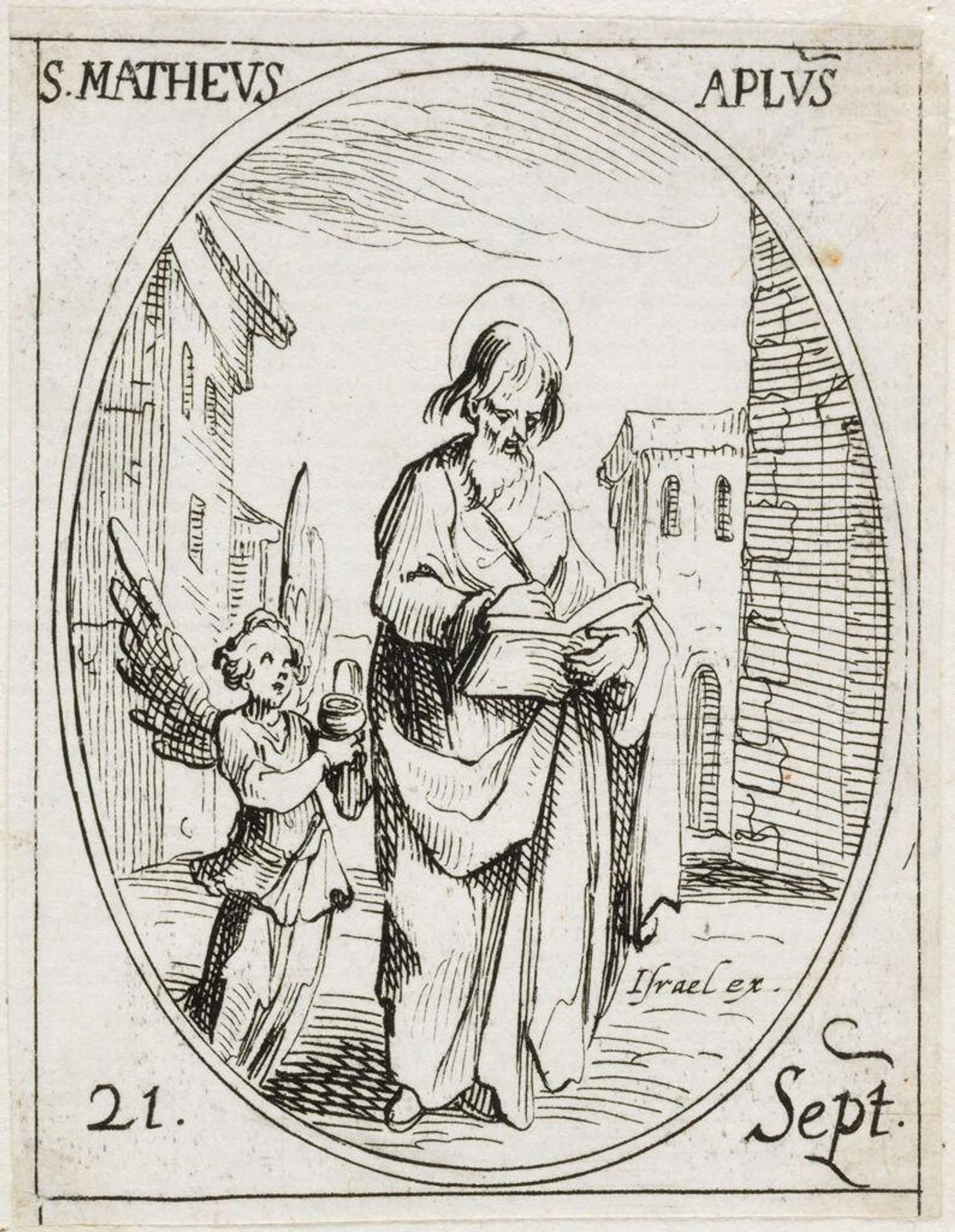 Saint Matthew by Jacques Callot