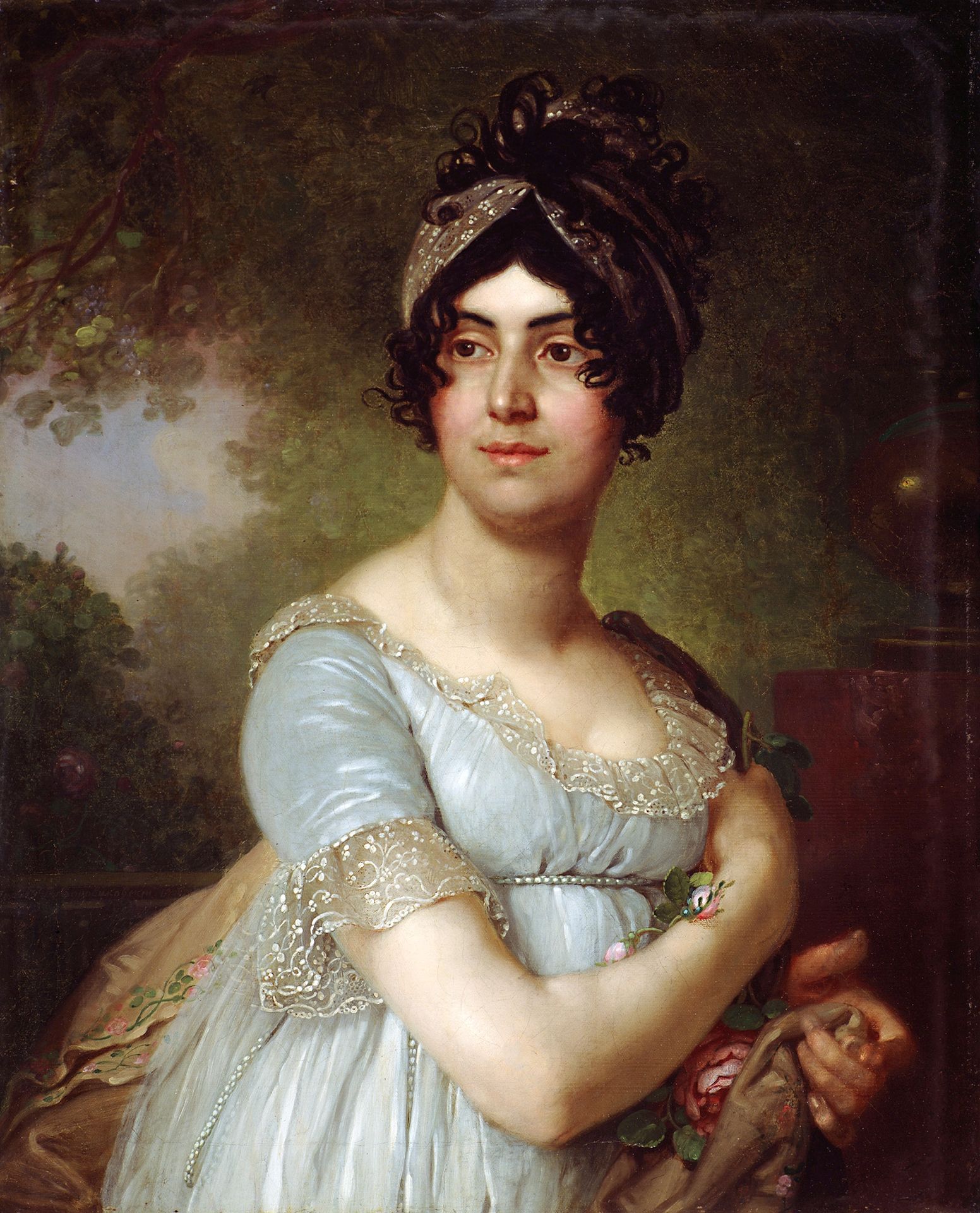 Portrait of Daria Semyonovna Baratoff by Vladimir Borovikovsky
