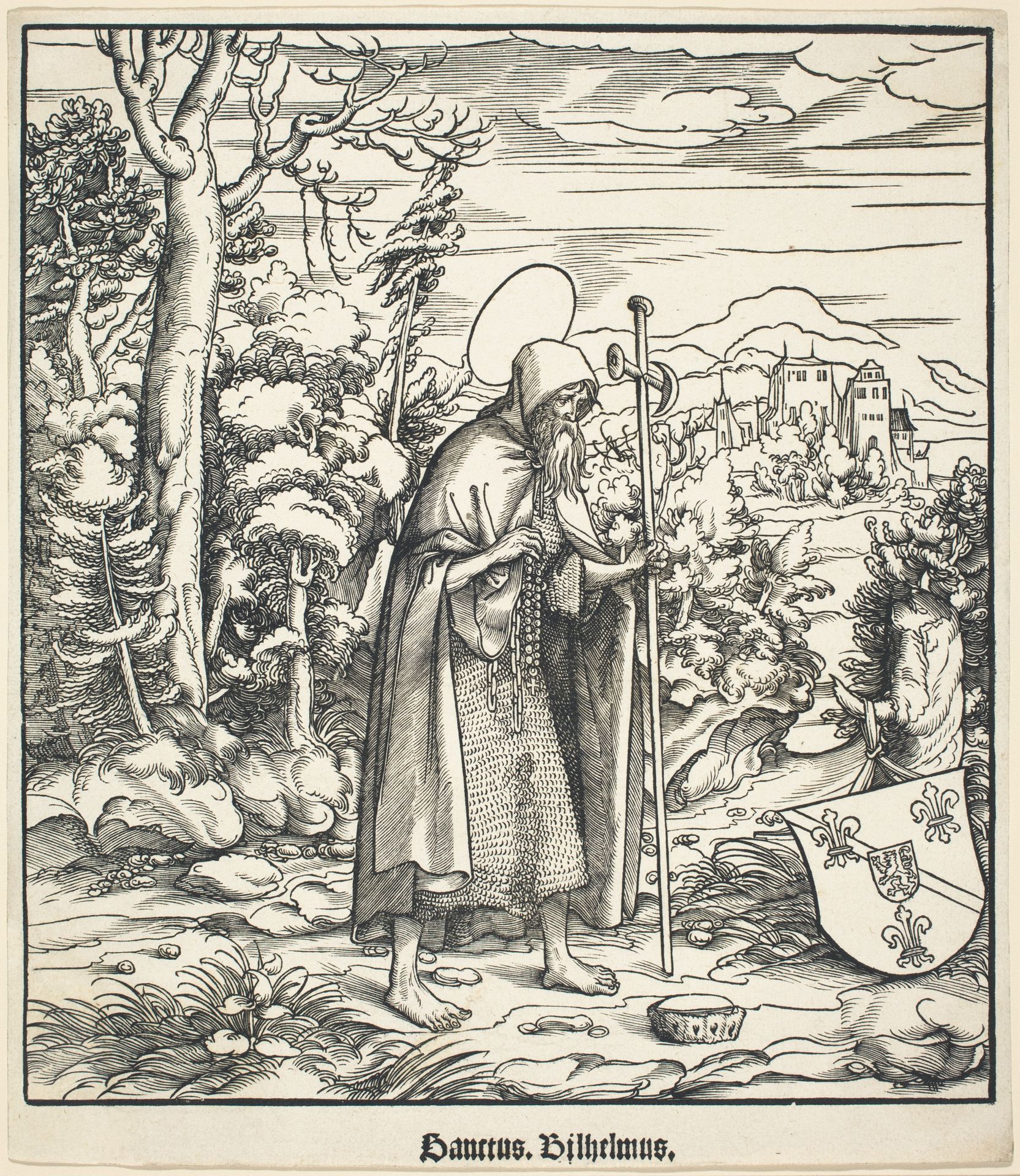 Saint Bilhelmus by Leonhard Beck