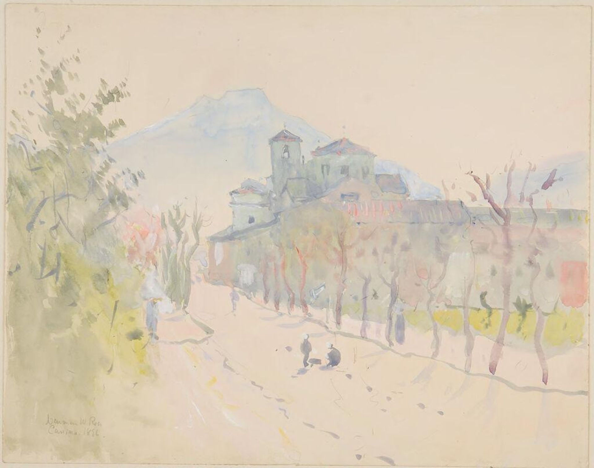 Road, Cassino by Denman Waldo Ross