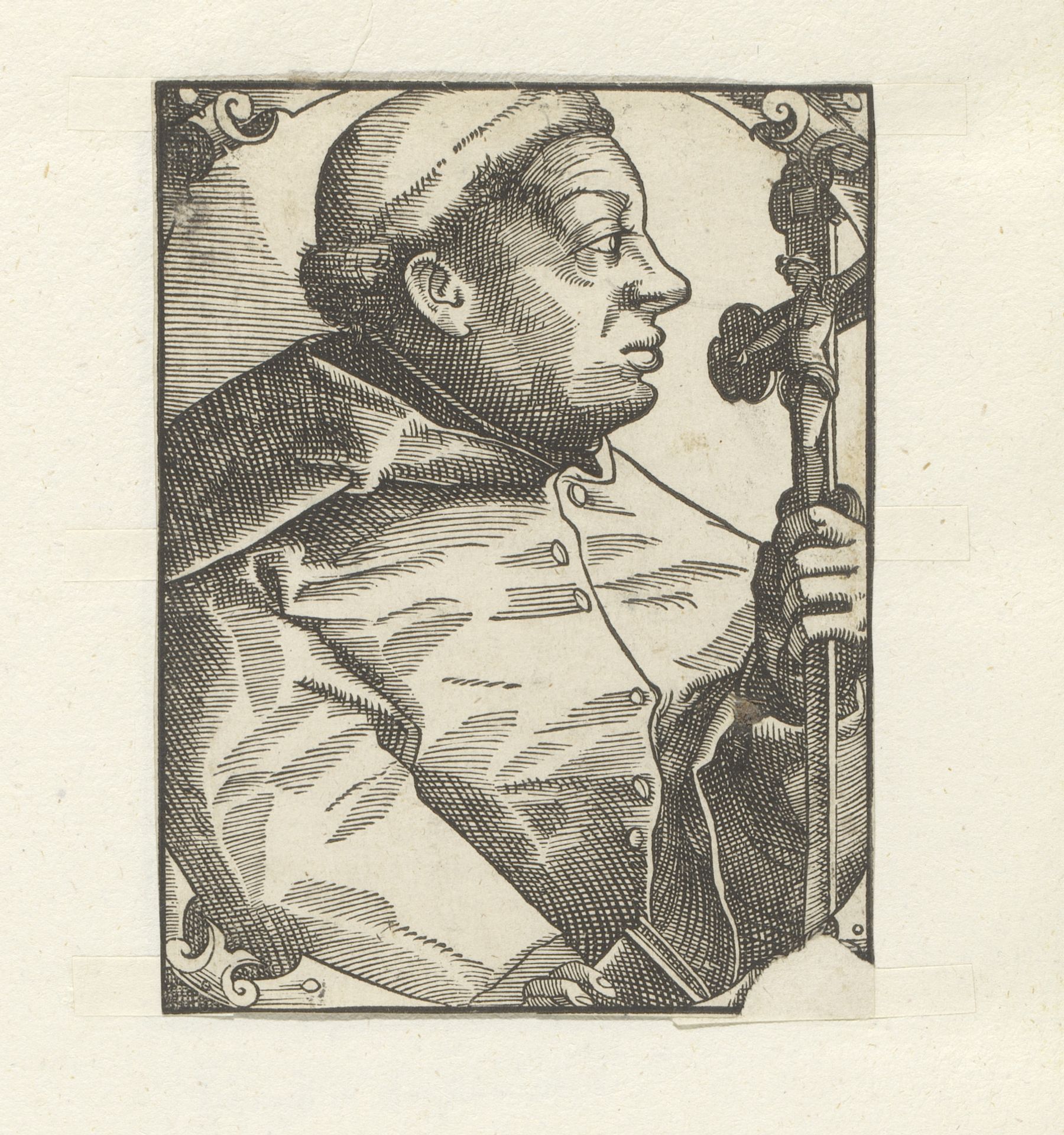 Portret van Julius Caesar Scaliger by Anonymous