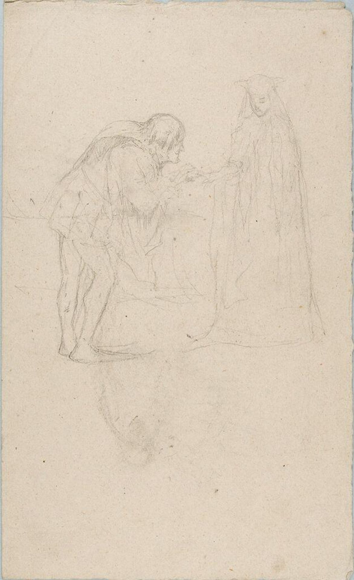 Sketch of a Man and a Woman by William Valentine Schevill