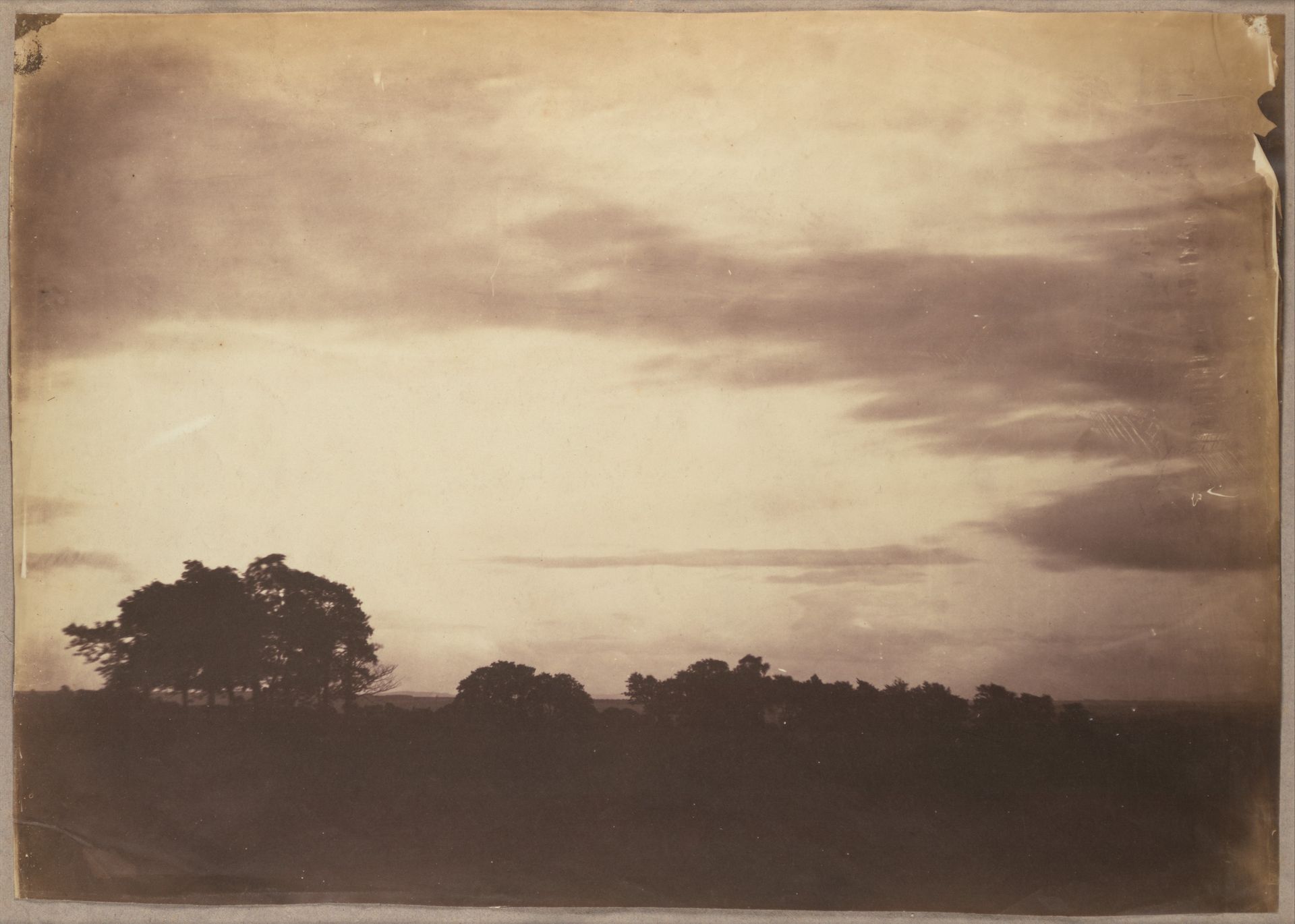 [Landscape with Clouds] by Roger Fenton