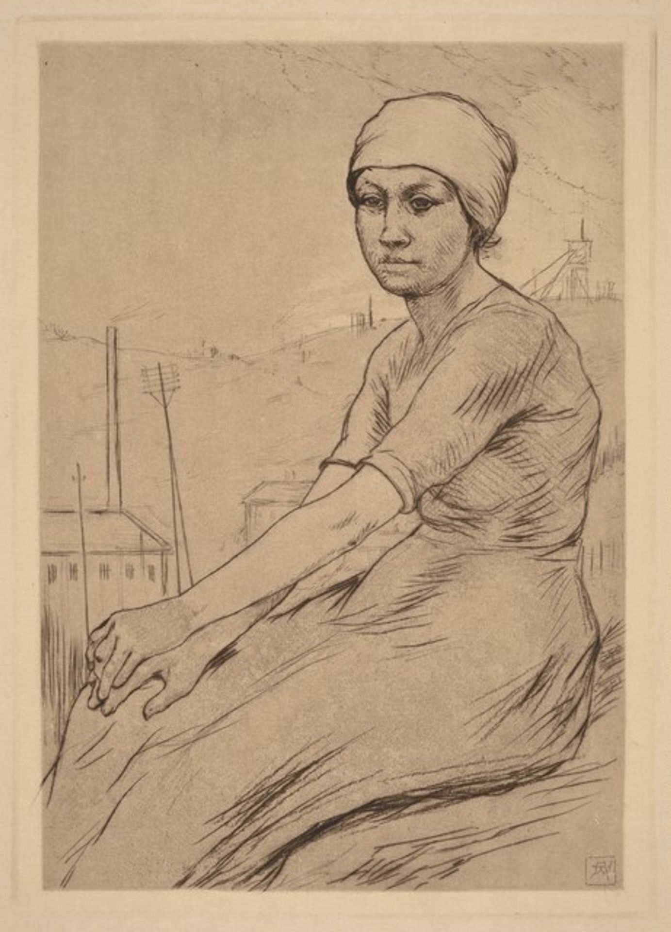 Seated Woman by Armand Rassenfosse