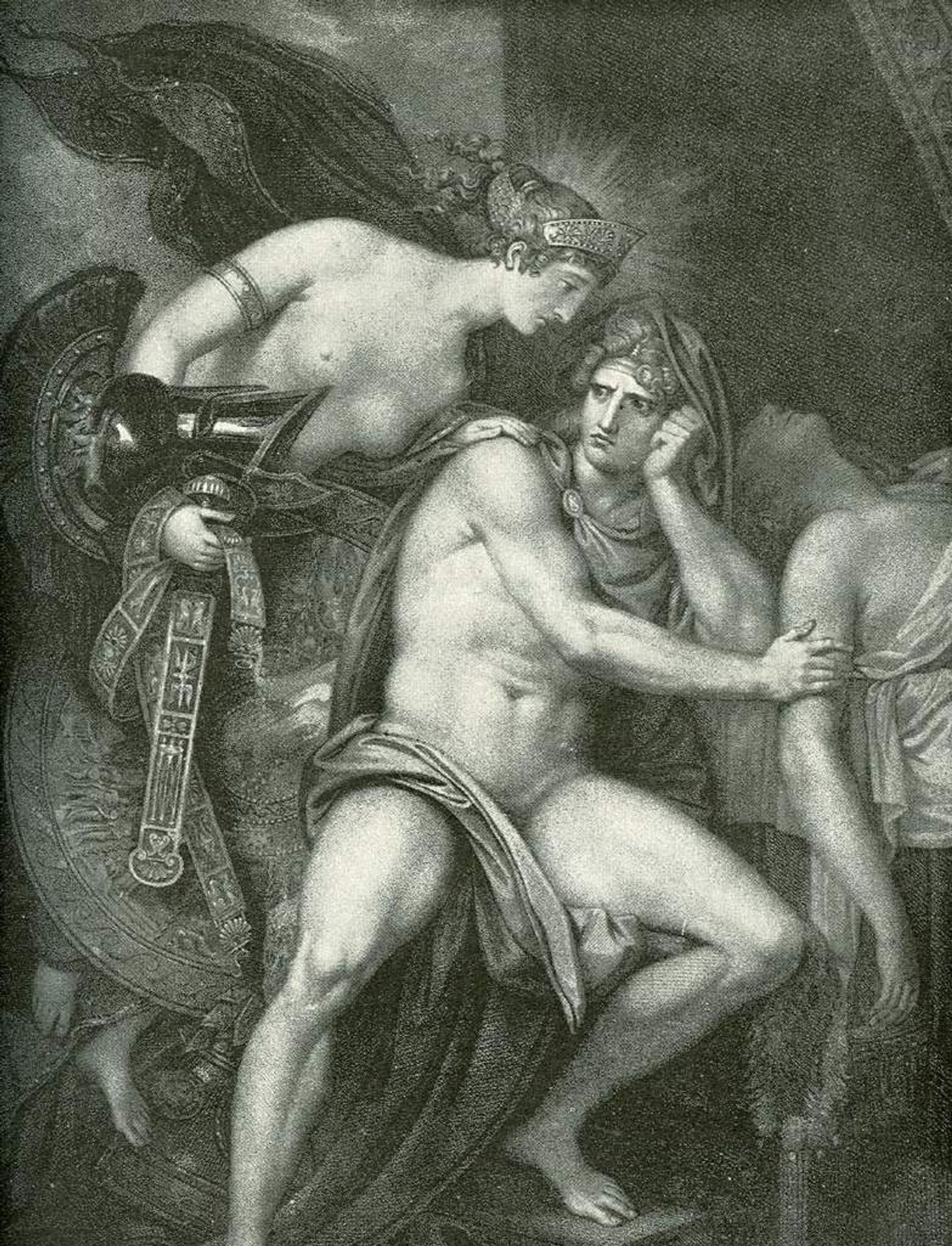 Thetis Bringing the Armor to Achilles by Benjamin West