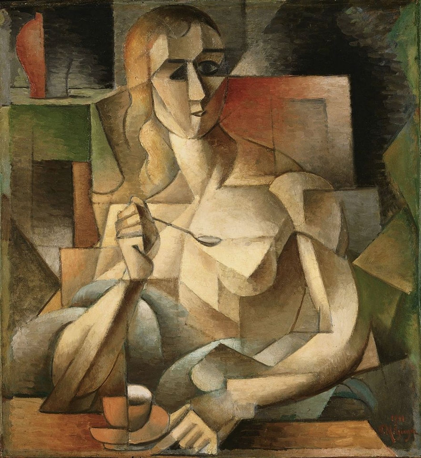 Le goûter (Tea Time) by Jean Metzinger