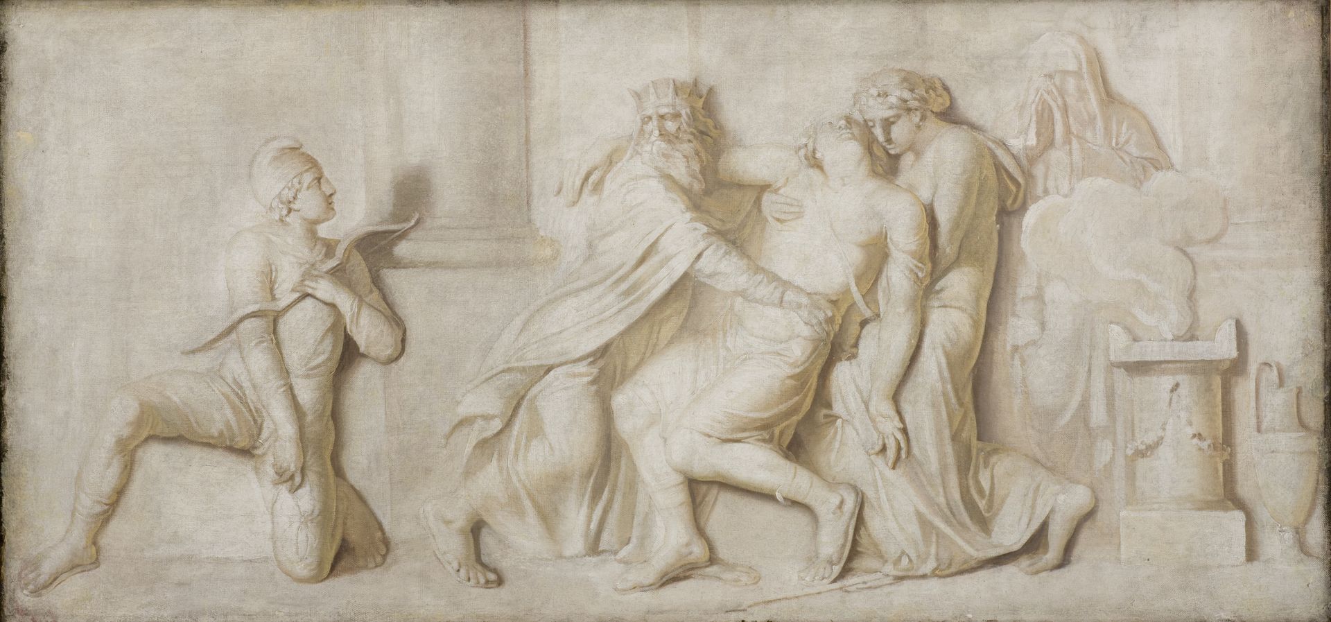 The Death of Achilles by Nicolai Abildgaard
