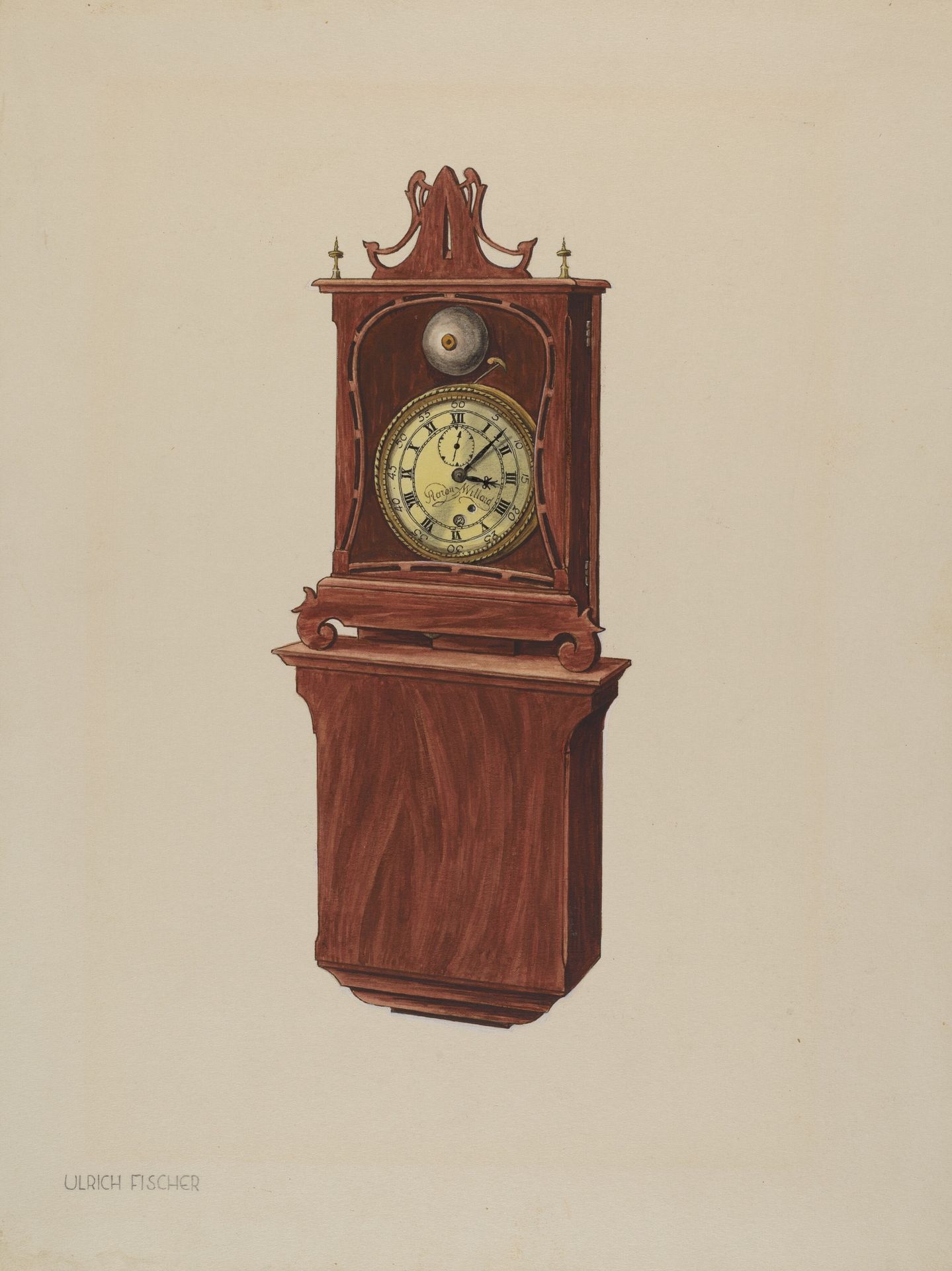 Wall Clock by Ulrich Fischer