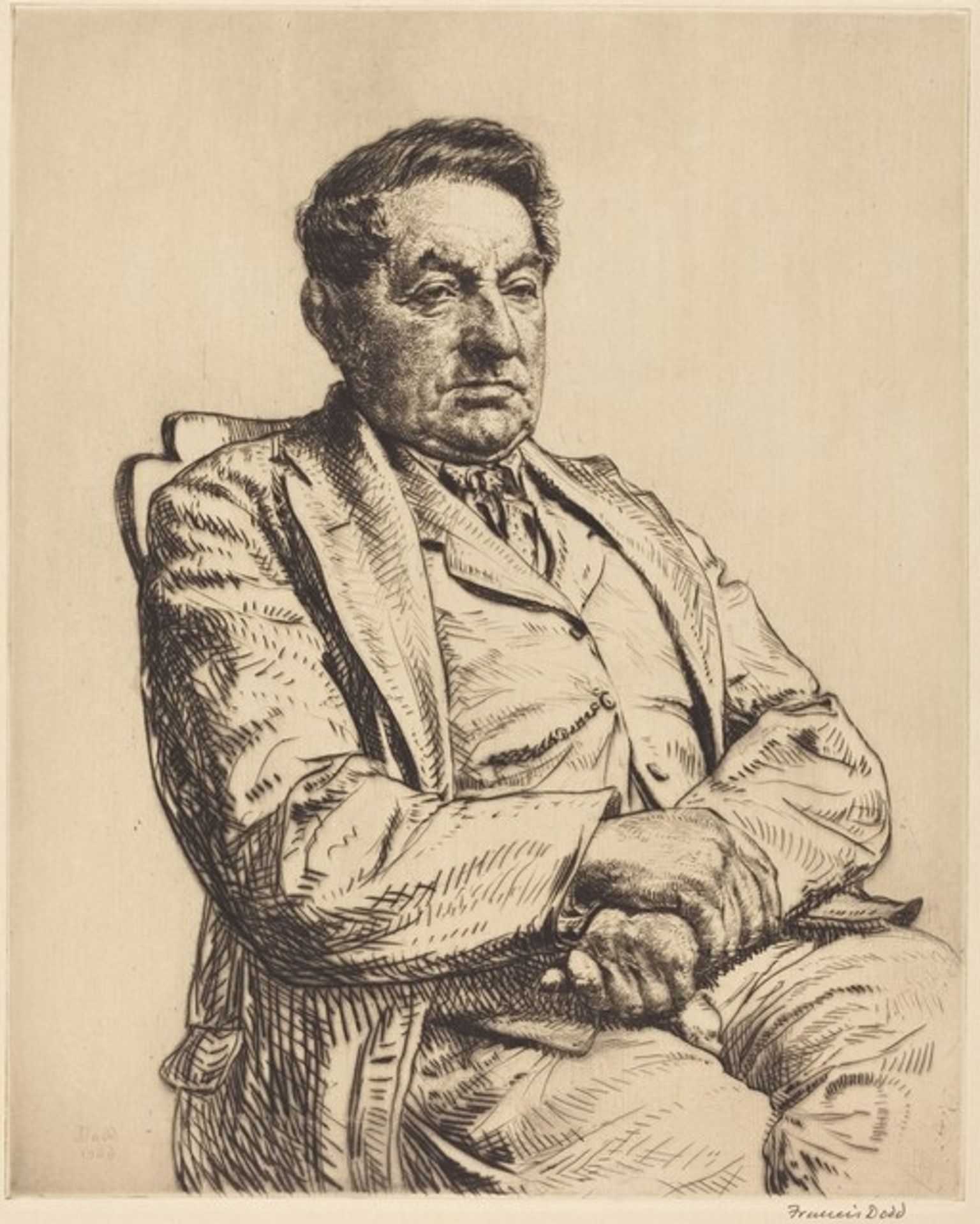 Old Postillion by Francis Dodd