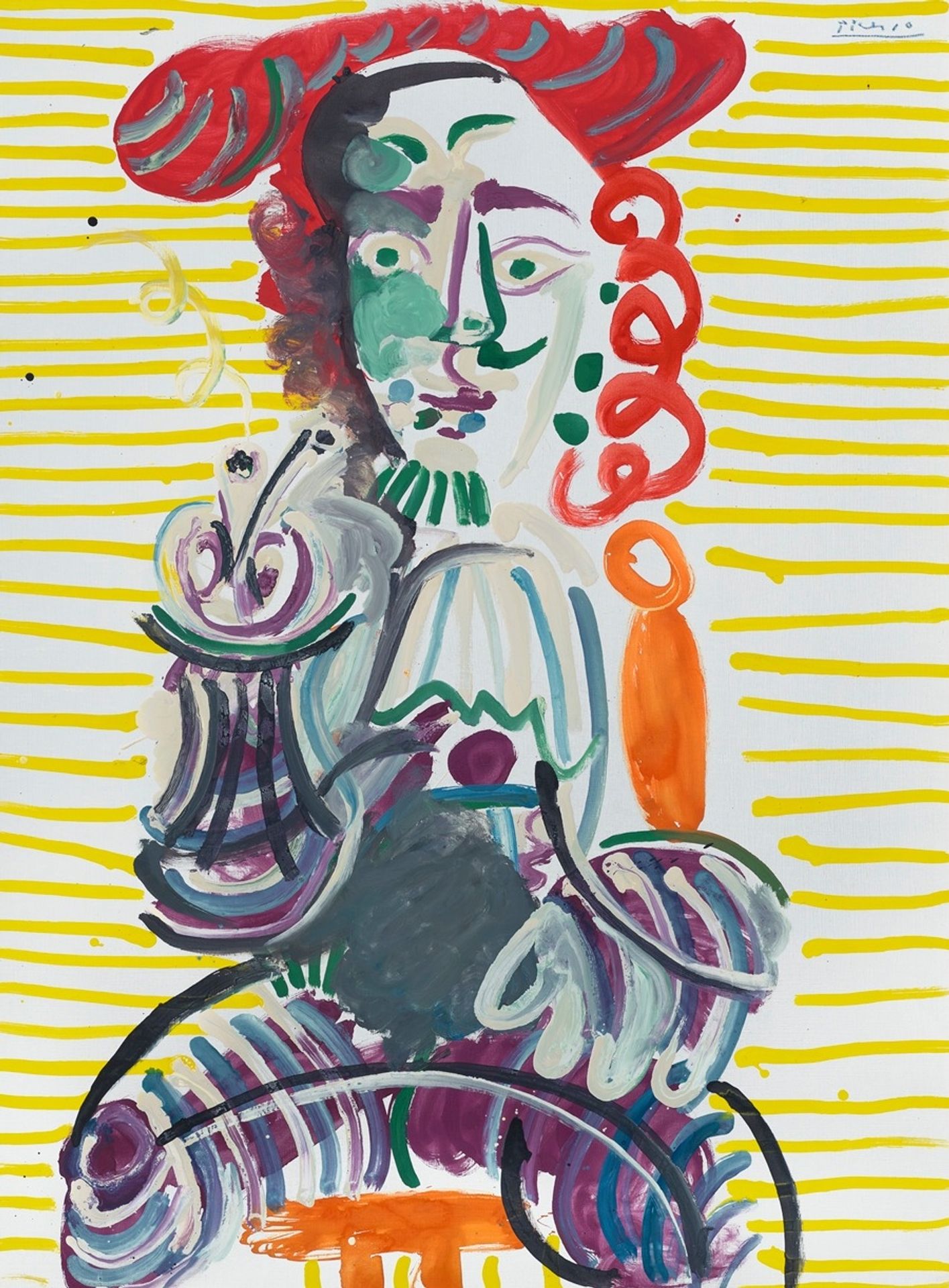 Homme à la pipe by Pablo Picasso