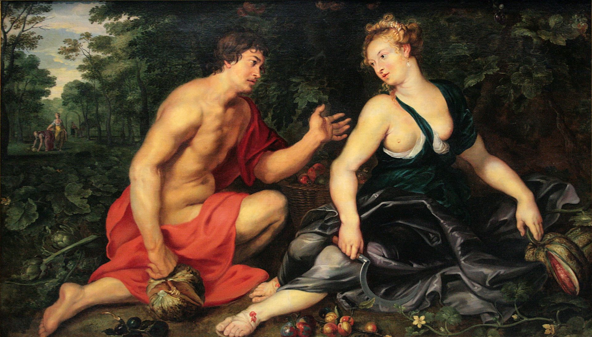 Vertumnus & Pomona by Peter Paul Rubens