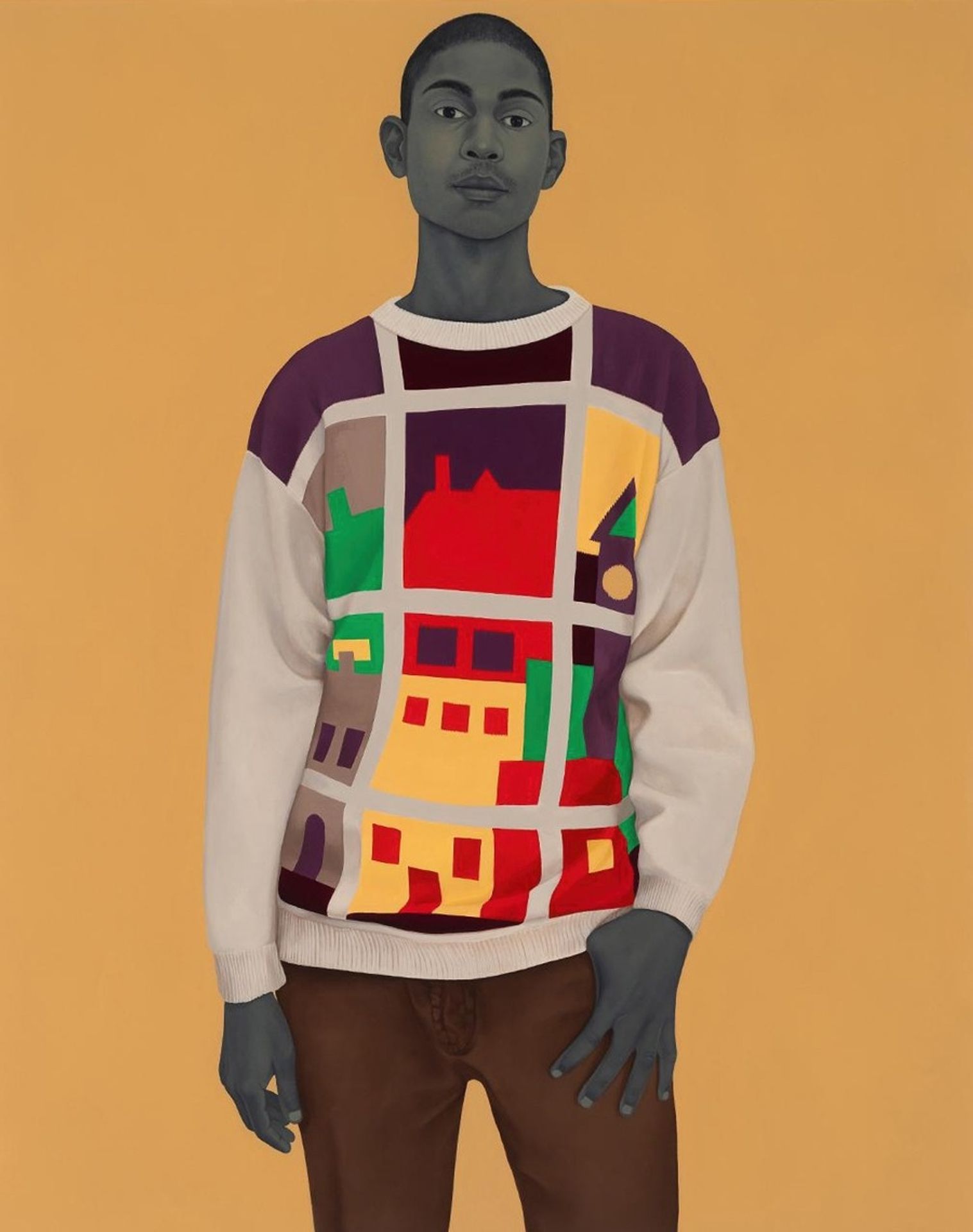 A single man in possession of a good fortune by Amy Sherald